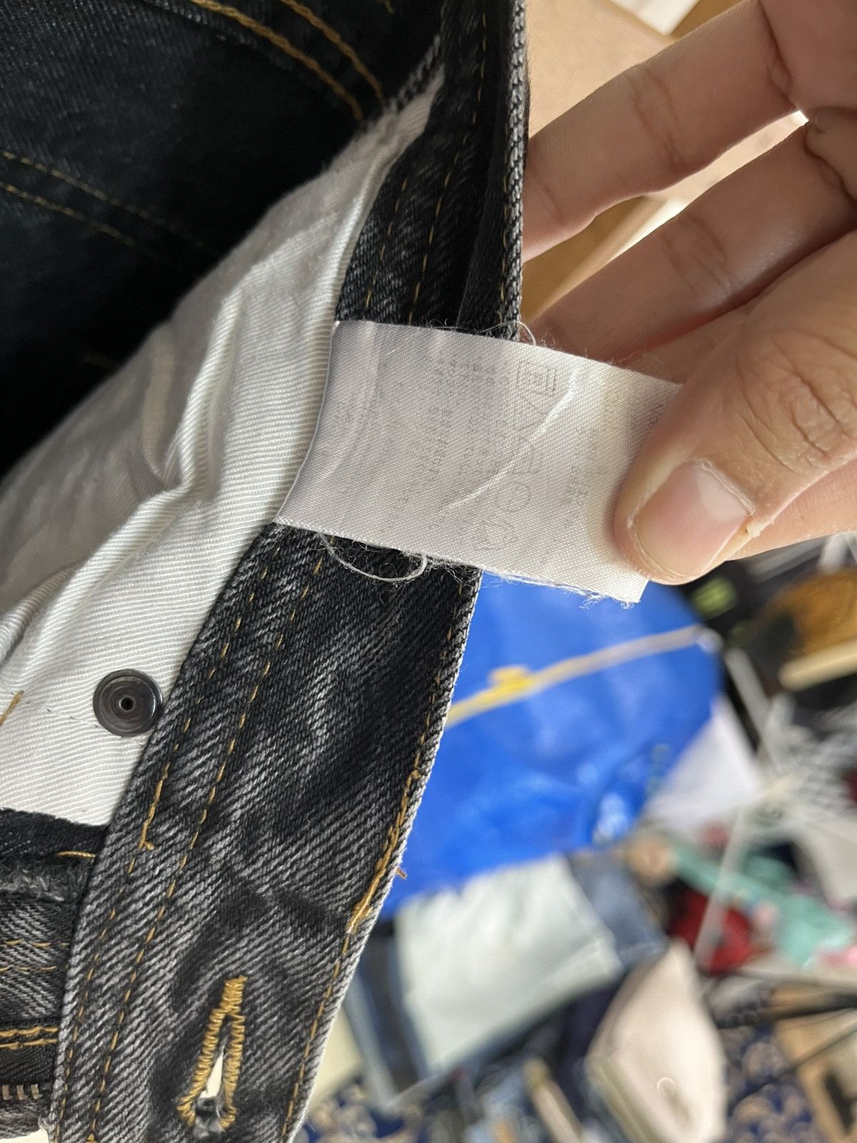 Japanese Brand SEMANTIC DESIGN Distressed Harajuku Tigerskin Jeans Size US 30 / EU 46 - 23 Thumbnail