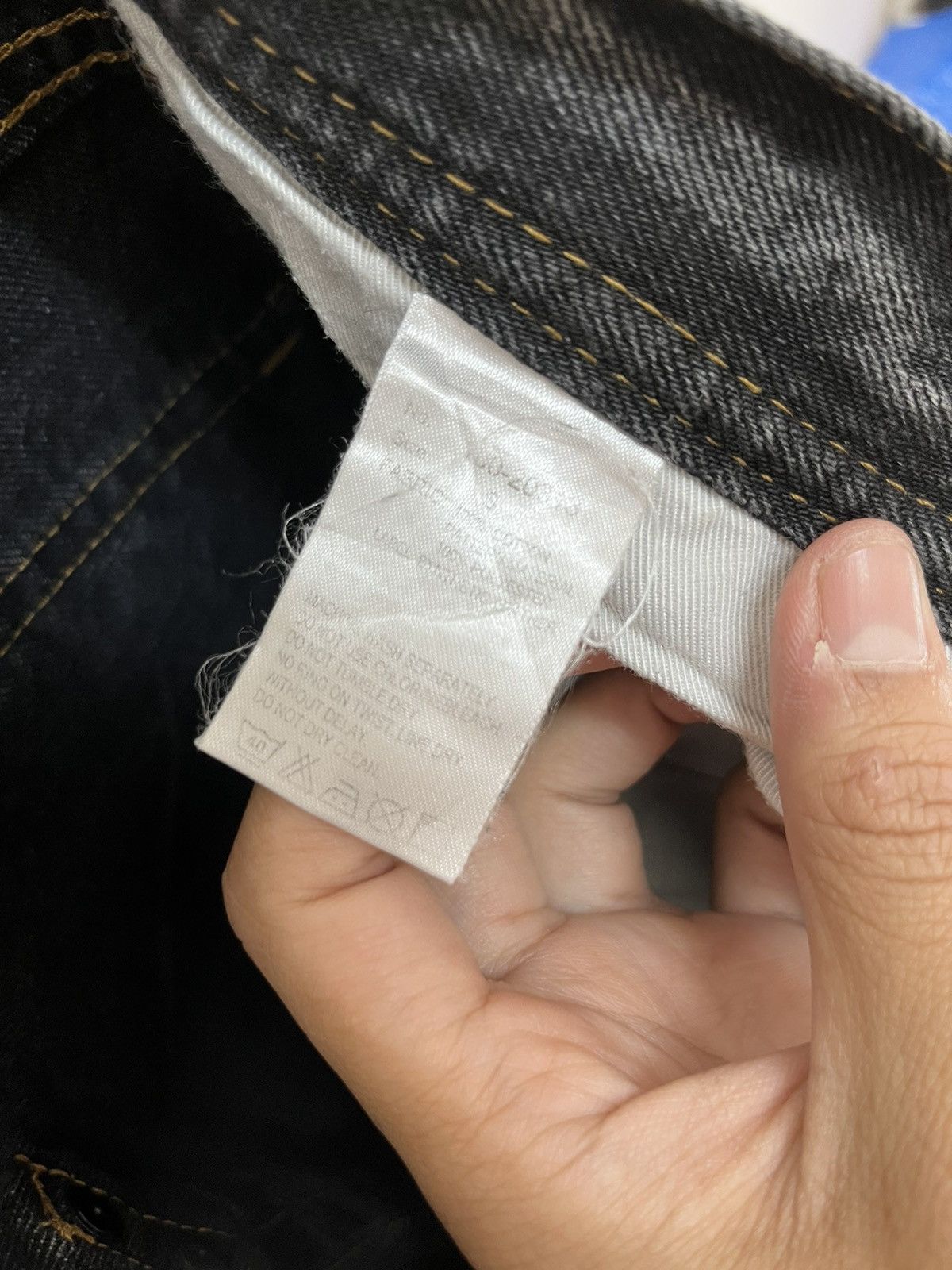 Japanese Brand SEMANTIC DESIGN Distressed Harajuku Tigerskin Jeans Size US 30 / EU 46 - 22 Thumbnail