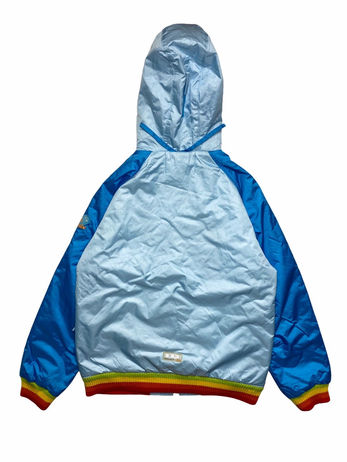 Hysteric Glamour 1990s Phenix - Hooded Varsity Multicolor Rib Jacket Size US M / EU 48-50 / 2 - 2 Thumbnail