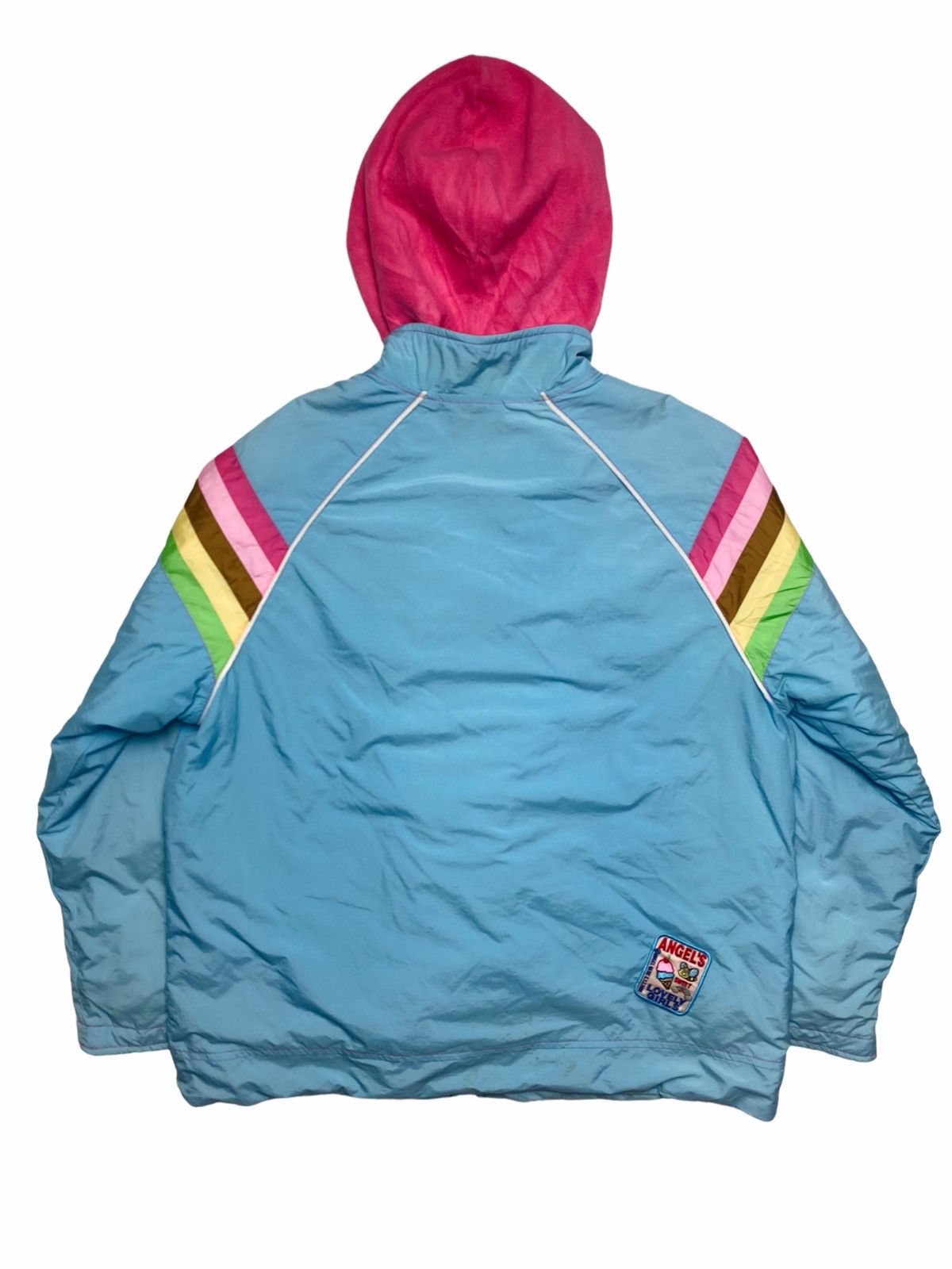 Hysteric Glamour 1990s Angel Blue - Double Liner Hoodied Fun Jacket Size US M / EU 48-50 / 2 - 2 Thumbnail