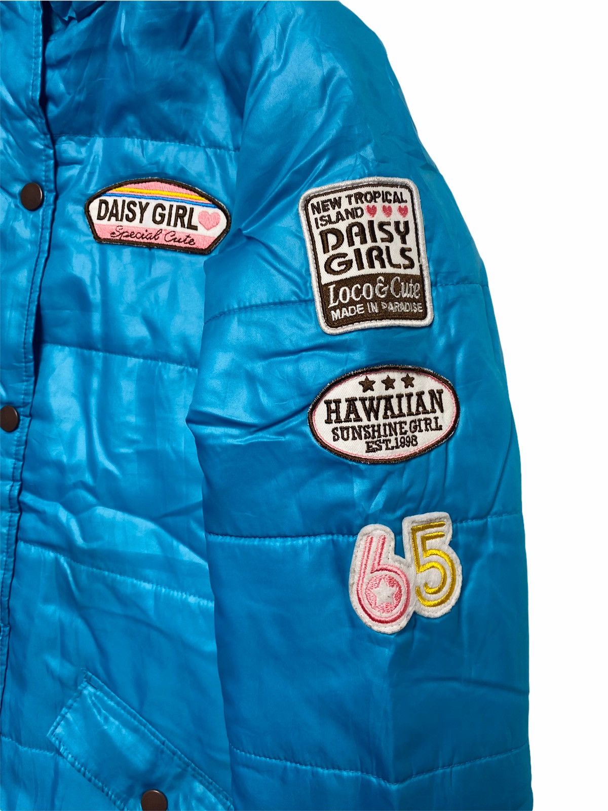 Hysteric Glamour 1990s Daisy Lovers - Fur Hoodie Lightweight Jacket Size US S / EU 44-46 / 1 - 4 Thumbnail