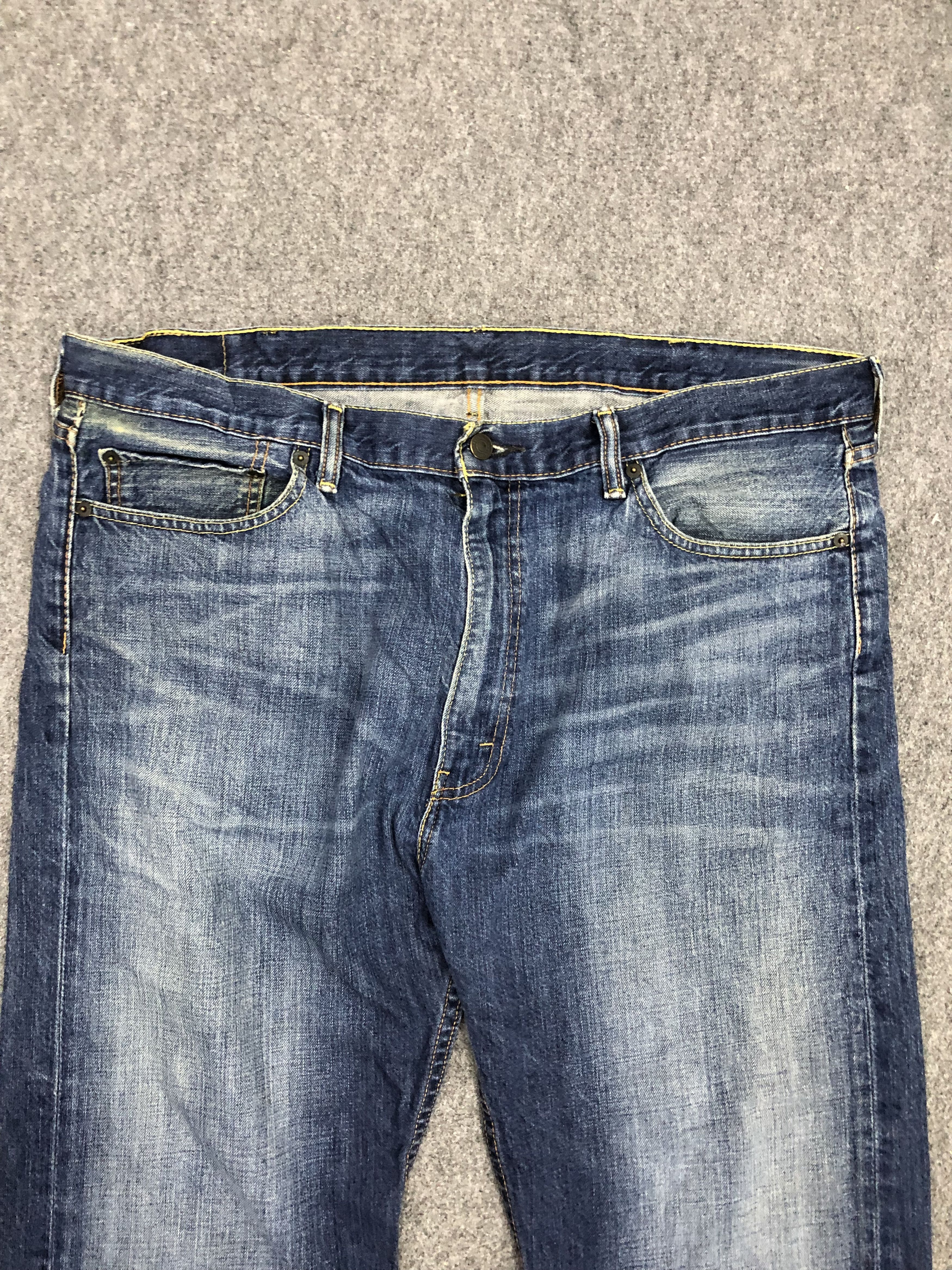 Levi's × Vintage Vintage Levis 505 Faded Blue Jeans Size US 41 - 2 Thumbnail