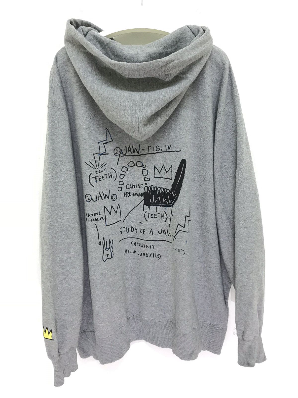Jean-Michel Basquiat Jean Michel Basquait x Uniglo Hoodie Sweatshirt Pop Art Size US L / EU 52-54 / 3 - 1 Thumbnail