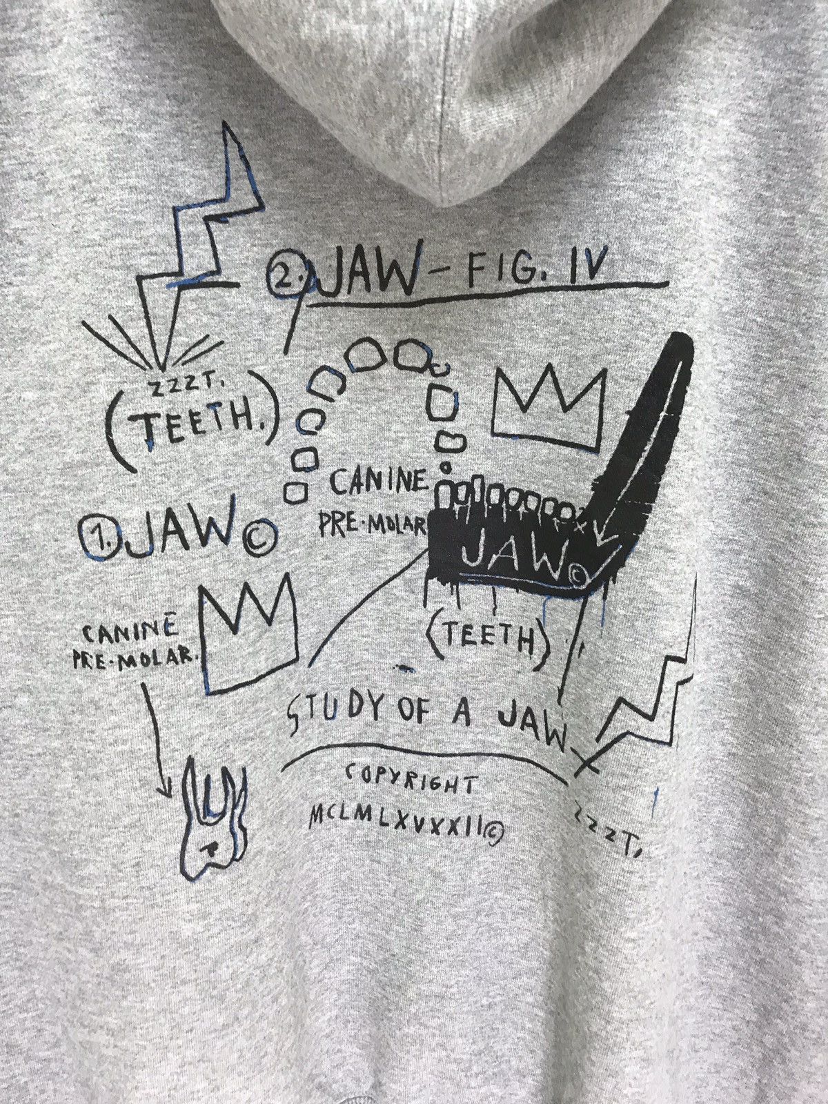 Jean-Michel Basquiat Jean Michel Basquait x Uniglo Hoodie Sweatshirt Pop Art Size US L / EU 52-54 / 3 - 2 Thumbnail