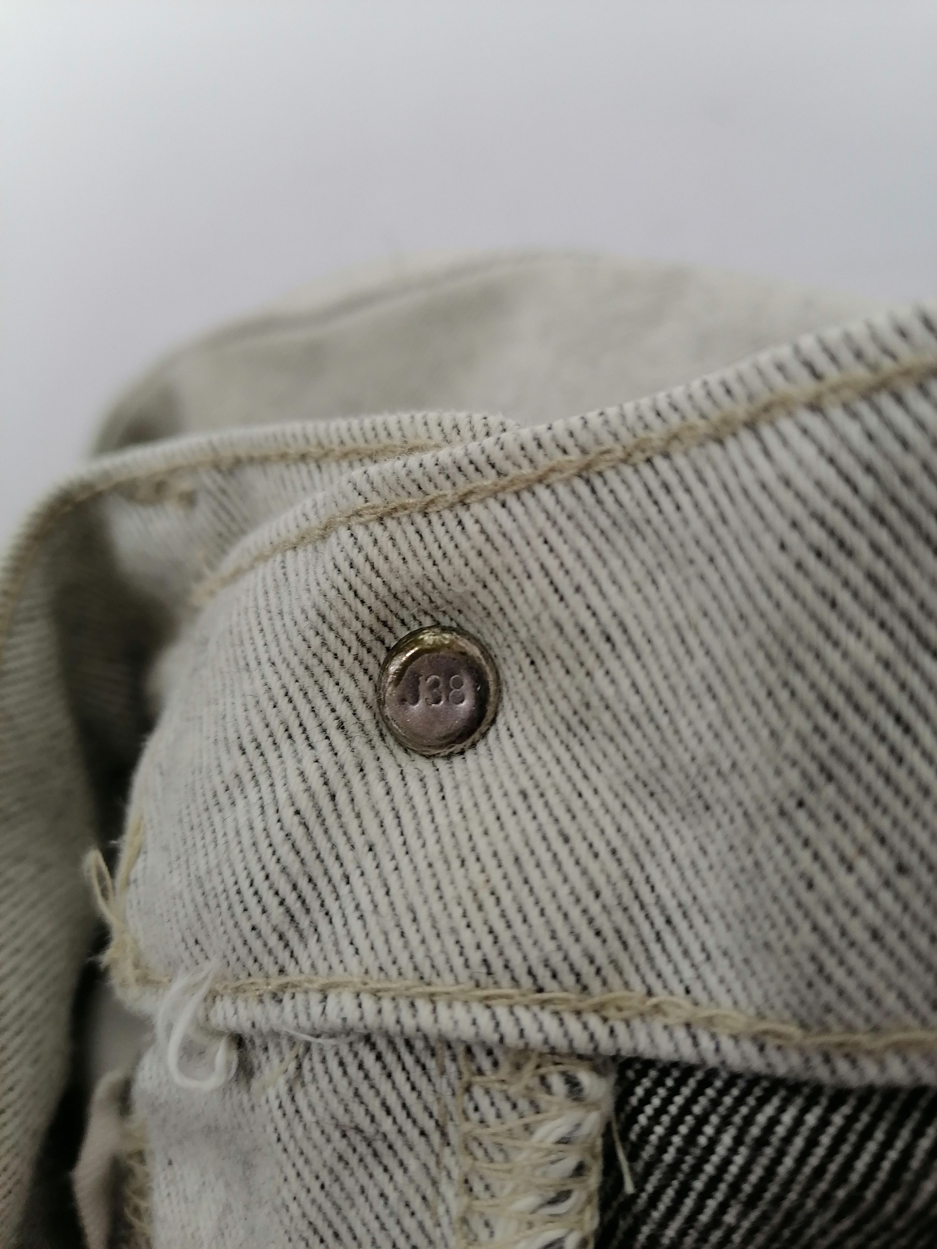Japanese Brand × Levi's × Levi's Vintage Clothing Levi's Strauss 509-03 White Denim Jeans Size US 30 / EU 46 - 3 Thumbnail