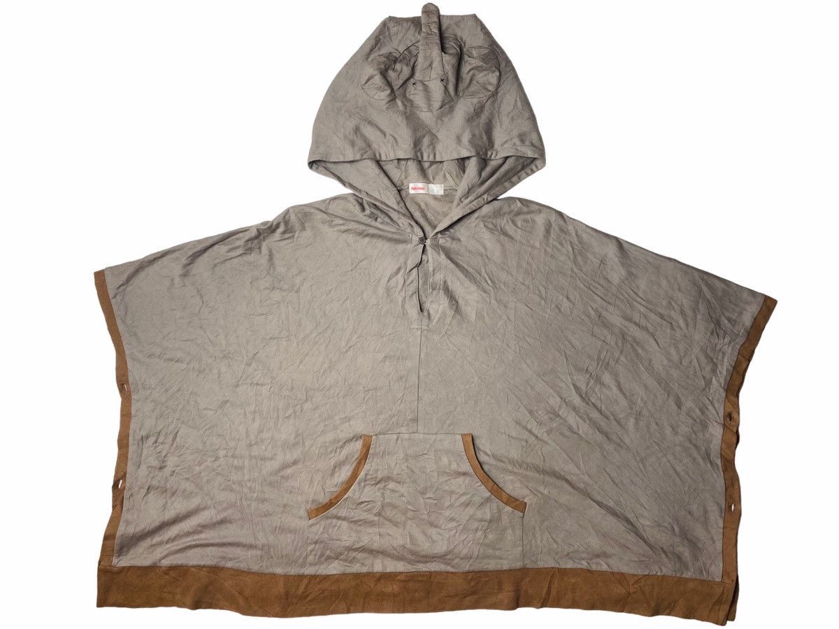 Issey Miyake 2003 Ne-Nèt - Poncho Elephant Hooded Size US L / EU 52-54 / 3 - 2 Thumbnail