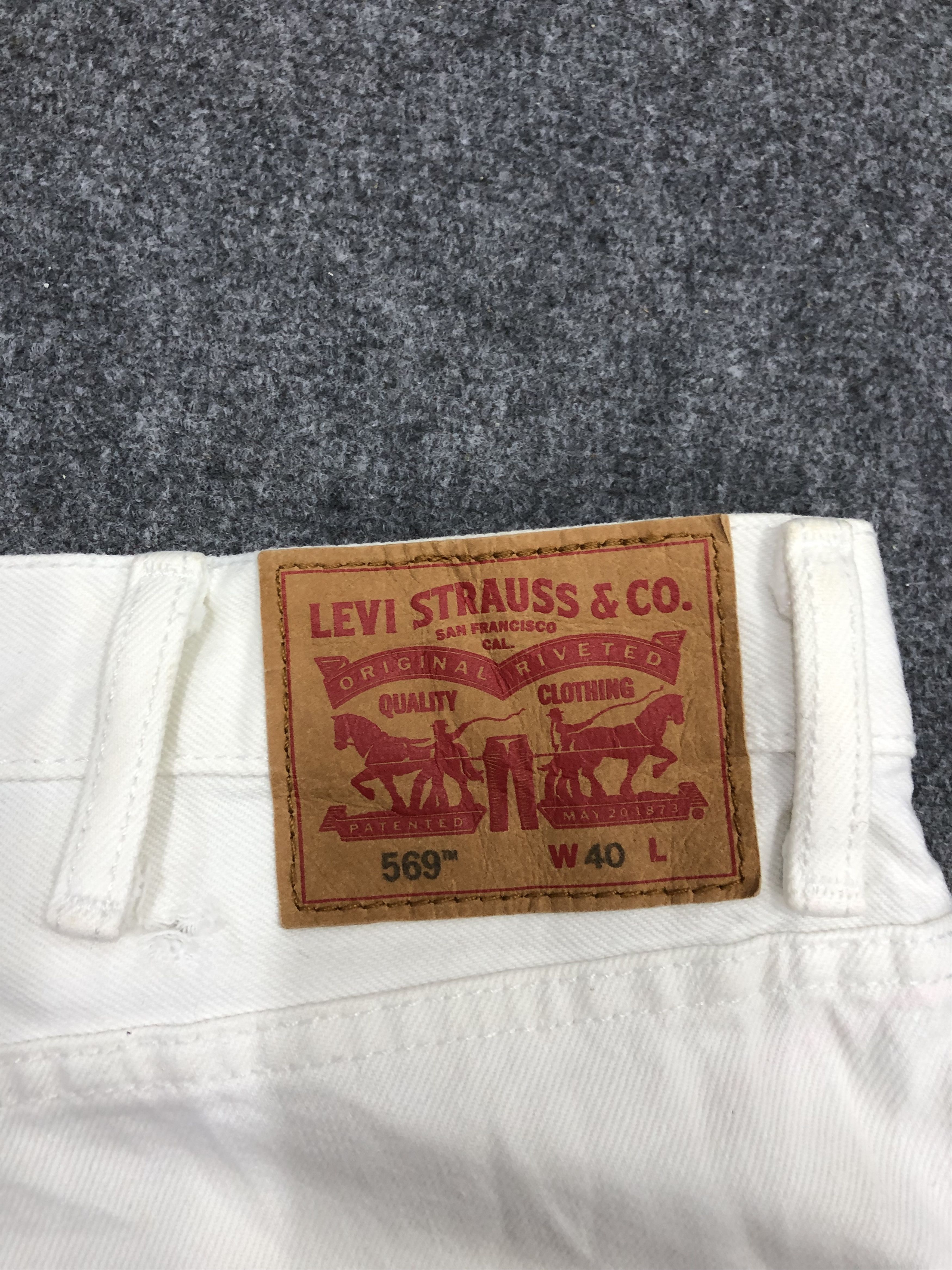 Levi's Vintage Levis 569 Jeans DP1058 Size US 43 - 3 Thumbnail