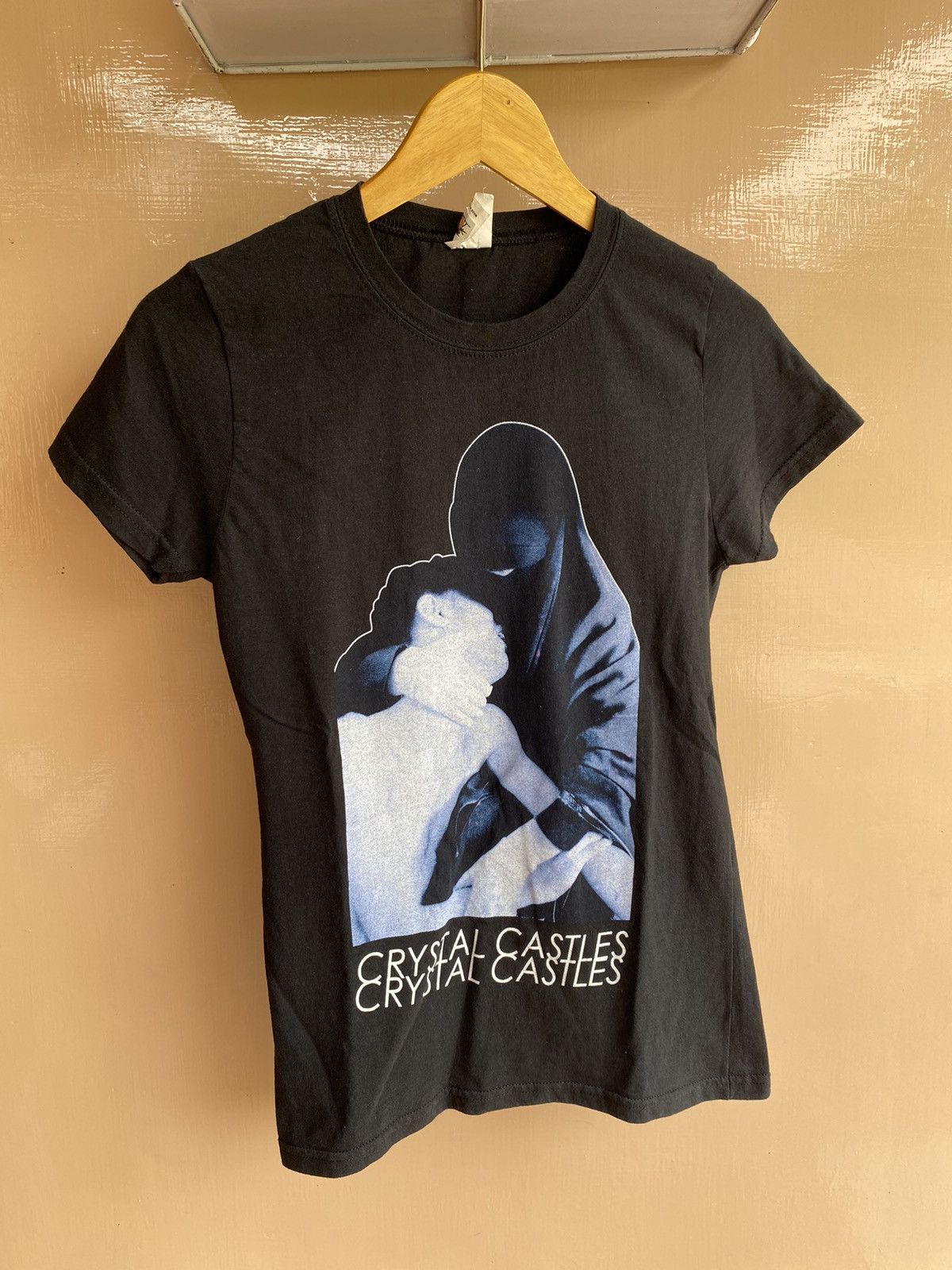 image of Band Tees x Vintage Crystalcastles Album Iii Promo Tee in Black, Women's (Size Medium)