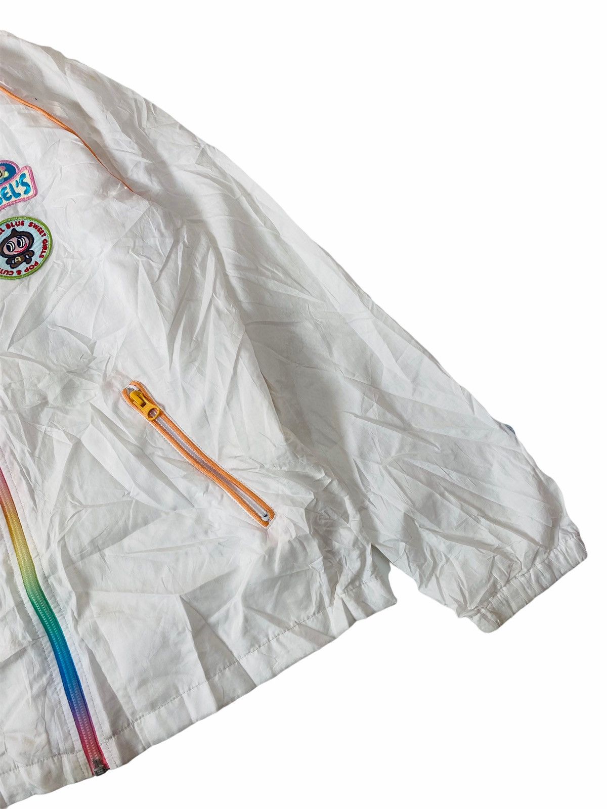 Hysteric Glamour ☠️NEEDGONE☠️90s Angel Blue Lightweight Jacket Rainbow Zip Size US M / EU 48-50 / 2 - 13 Thumbnail