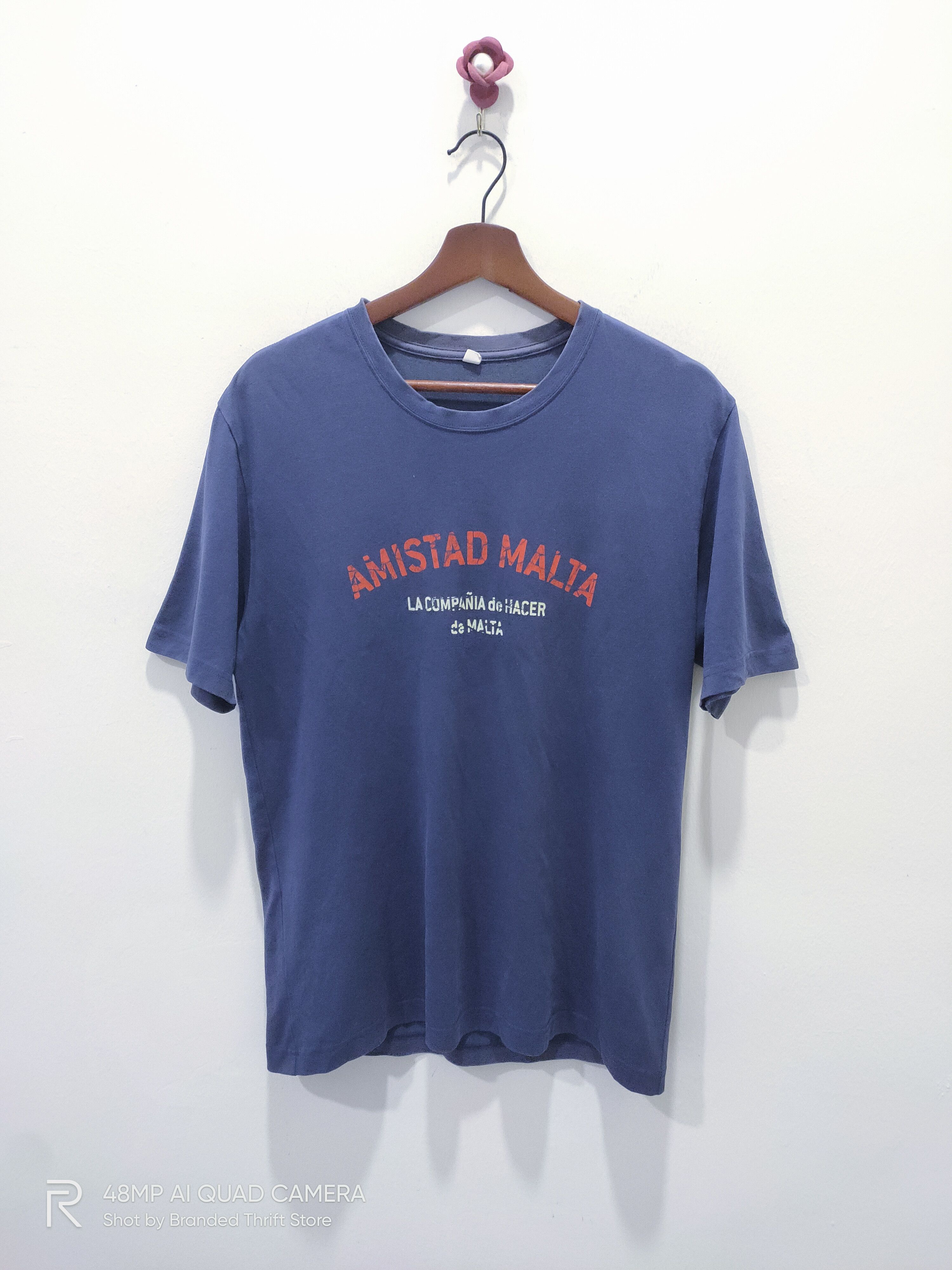 F.C. Real Bristol × Uniqlo Vintage UNIQLO Amistad Malta Gusto Dulce Big Logo Tee Shirt Size US L / EU 52-54 / 3 - 2 Thumbnail