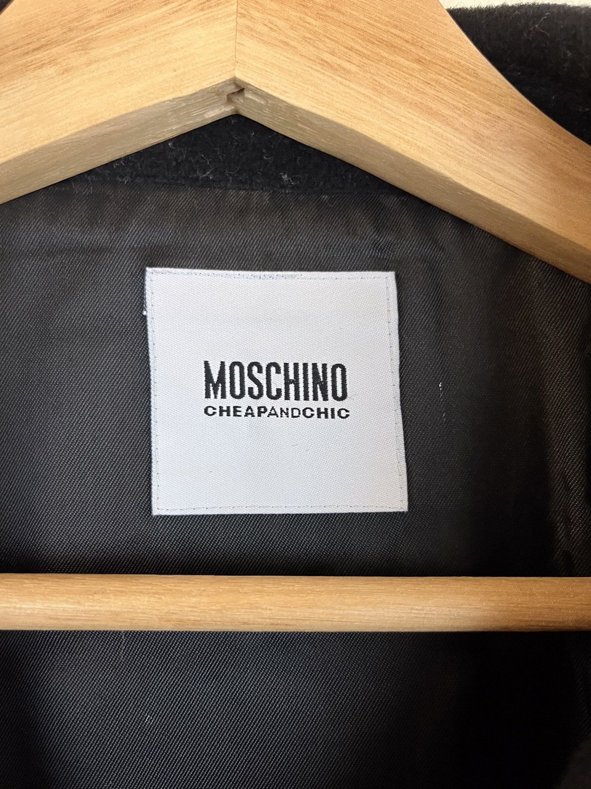 Moschino Moschino Wool Jacket Size L / US 10 / IT 46 - 13 Thumbnail