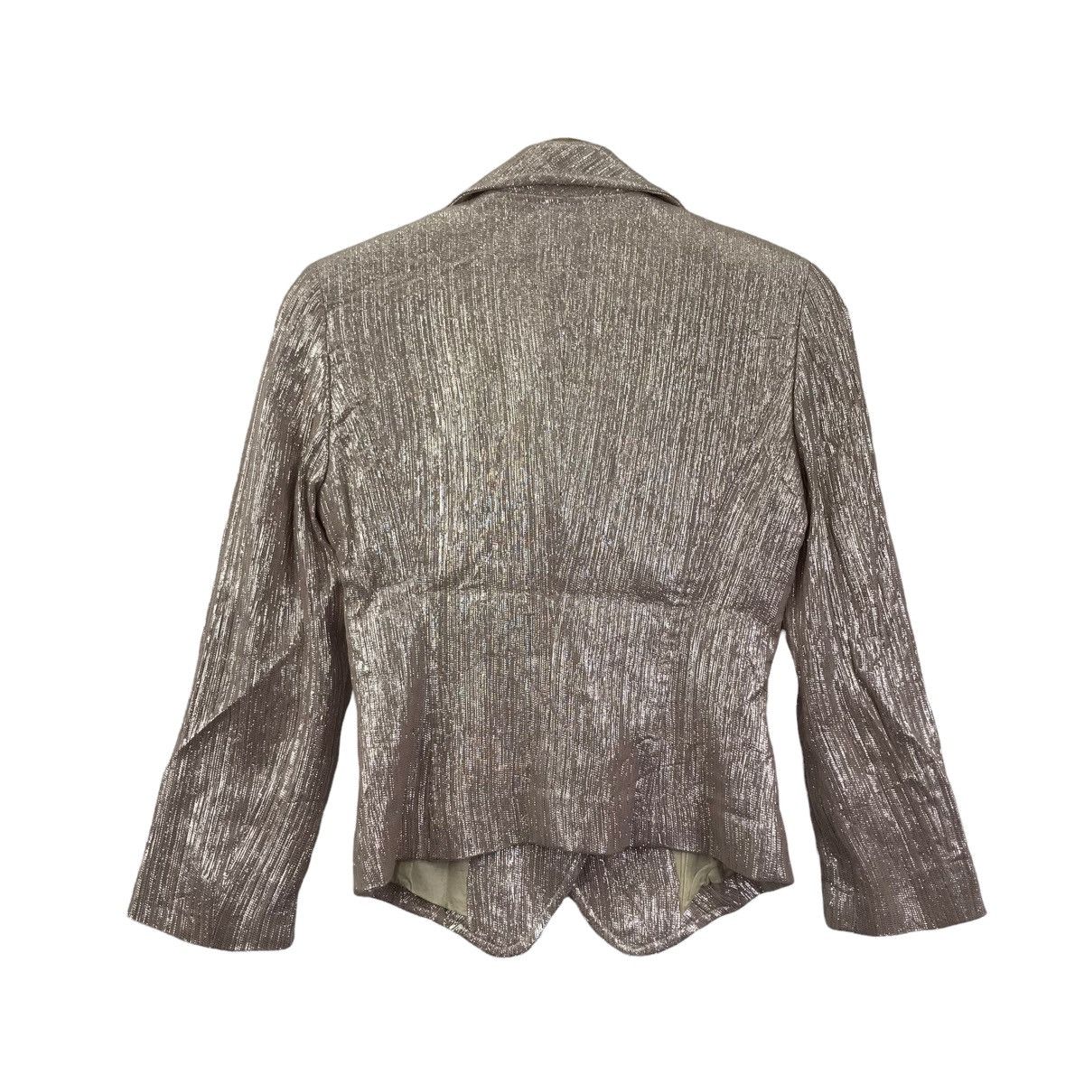 Vintage ANTONIO BERARDI Italy Brand Glitter Bling Bling Coat Jacket Size US XS / EU 42 / 0 - 8 Thumbnail