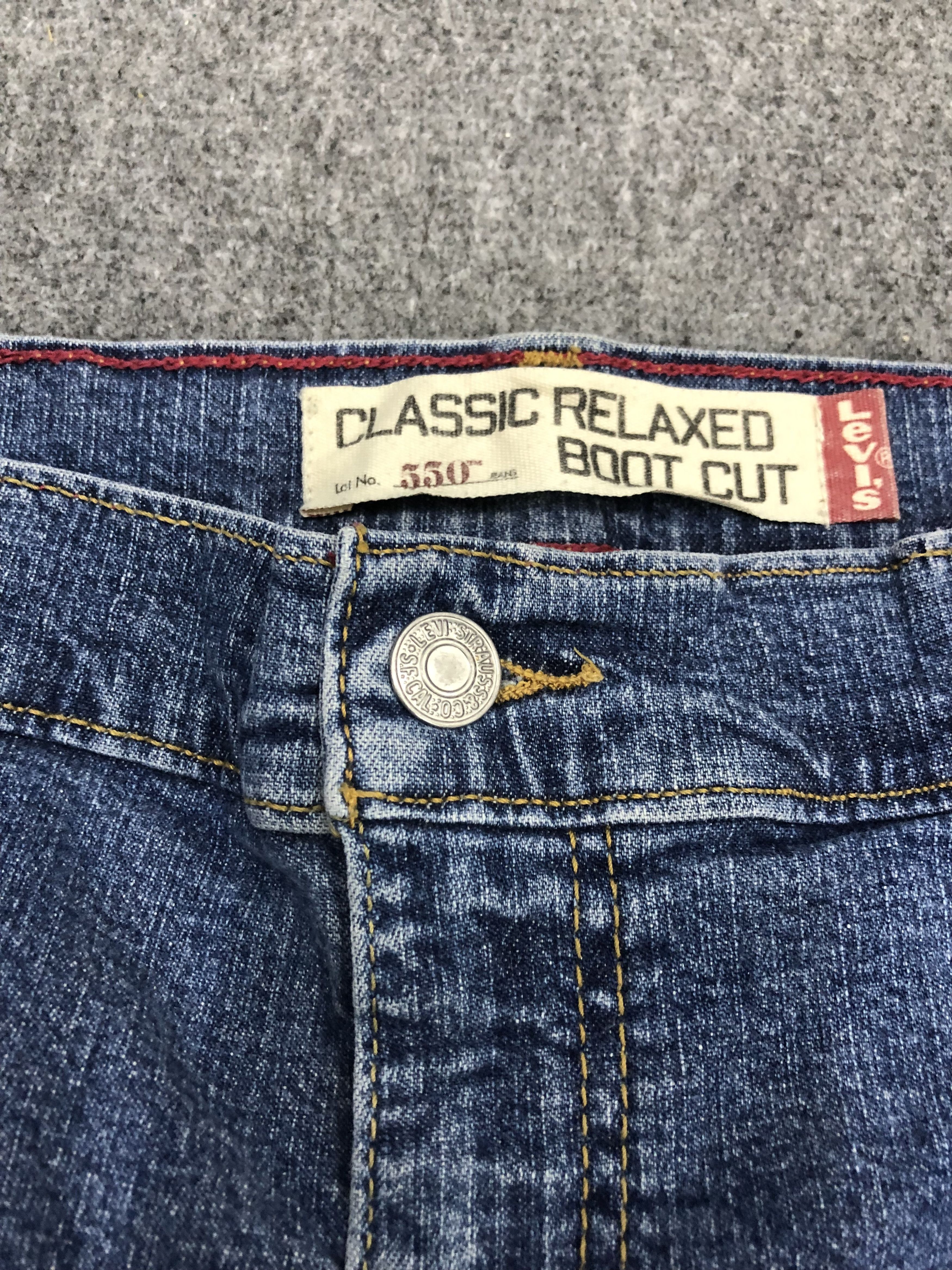 Levi's × Vintage Vintage Levis 550 Flared Bootcut Jeans Size US 37 - 5 Thumbnail