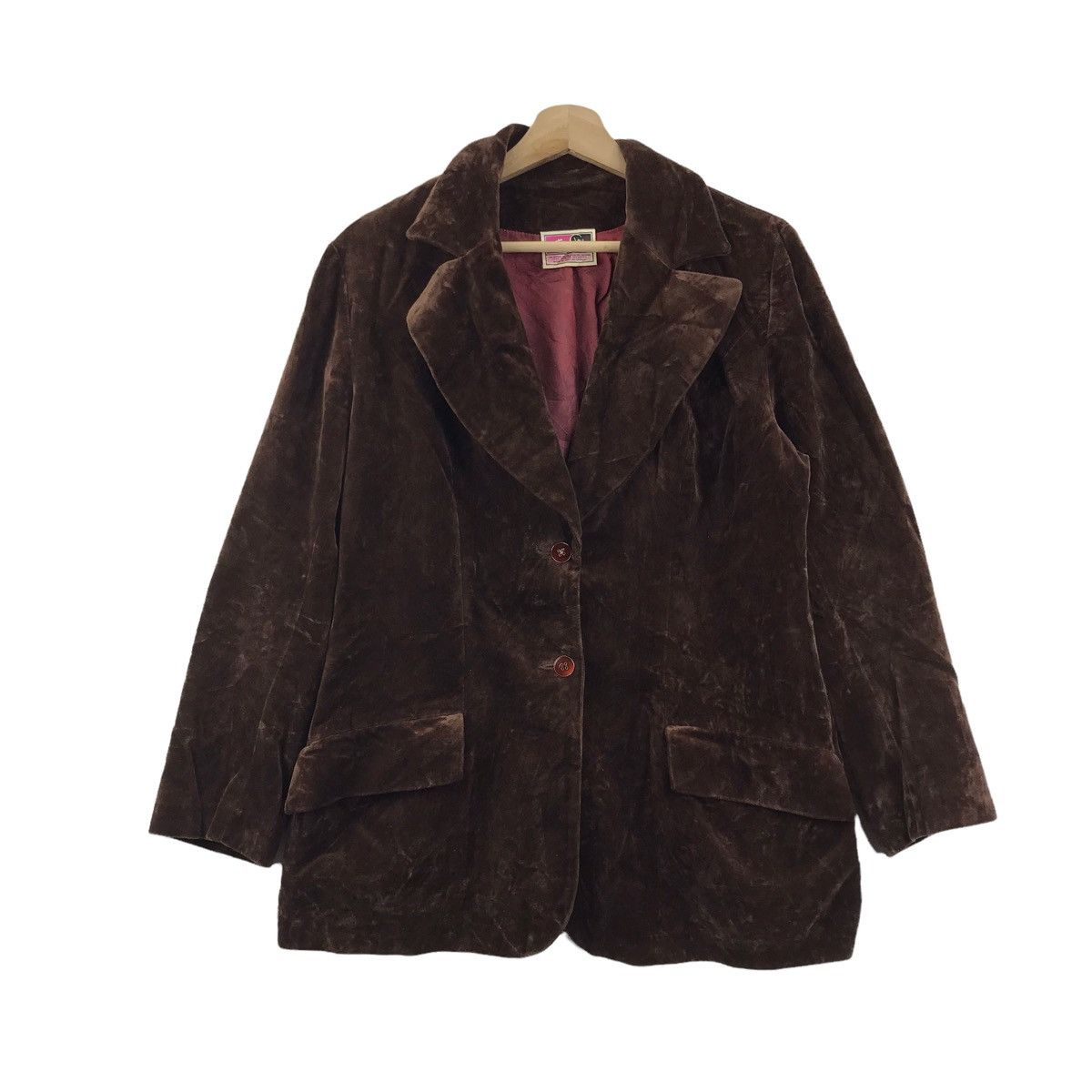 Vintage Vintage TANJAY Canada Brand Brown Wool Coat Jacket Size US S / EU 44-46 / 1 - 1 Thumbnail