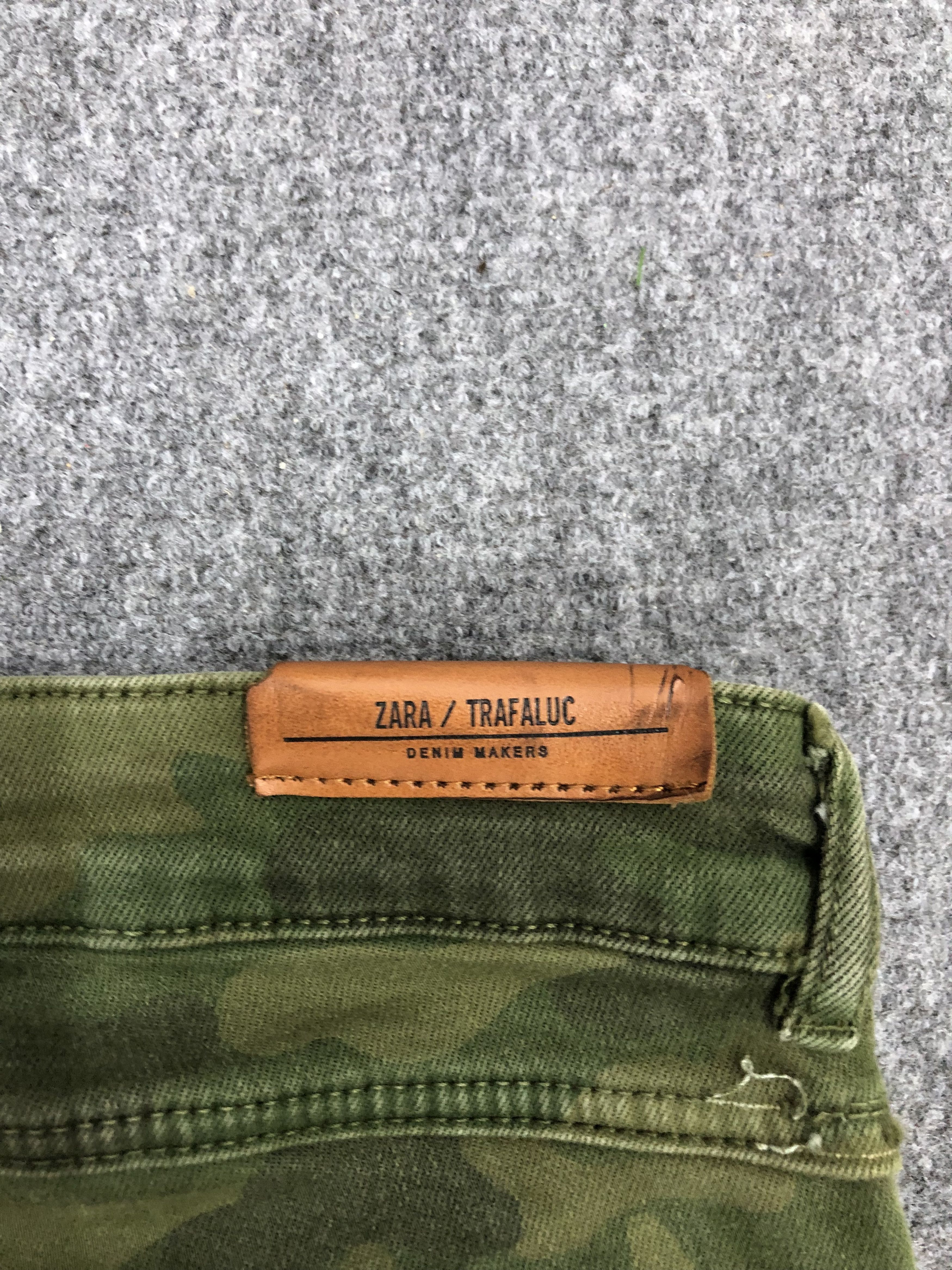 Vintage × Zara Vintage Zara Trafaluc Denimwear Camouflage Jeans Size US 26 / EU 42 - 5 Thumbnail