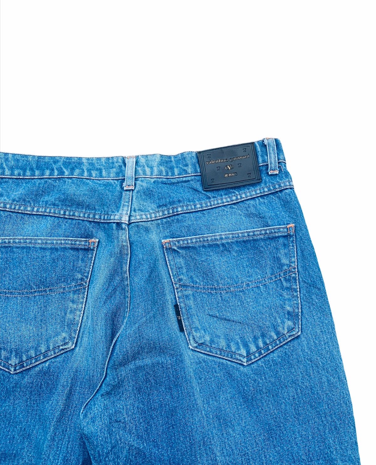 Valentino × Vintage Vintage Valentino Garavani washed denim pants made in Italy Size US 35 - 5 Thumbnail