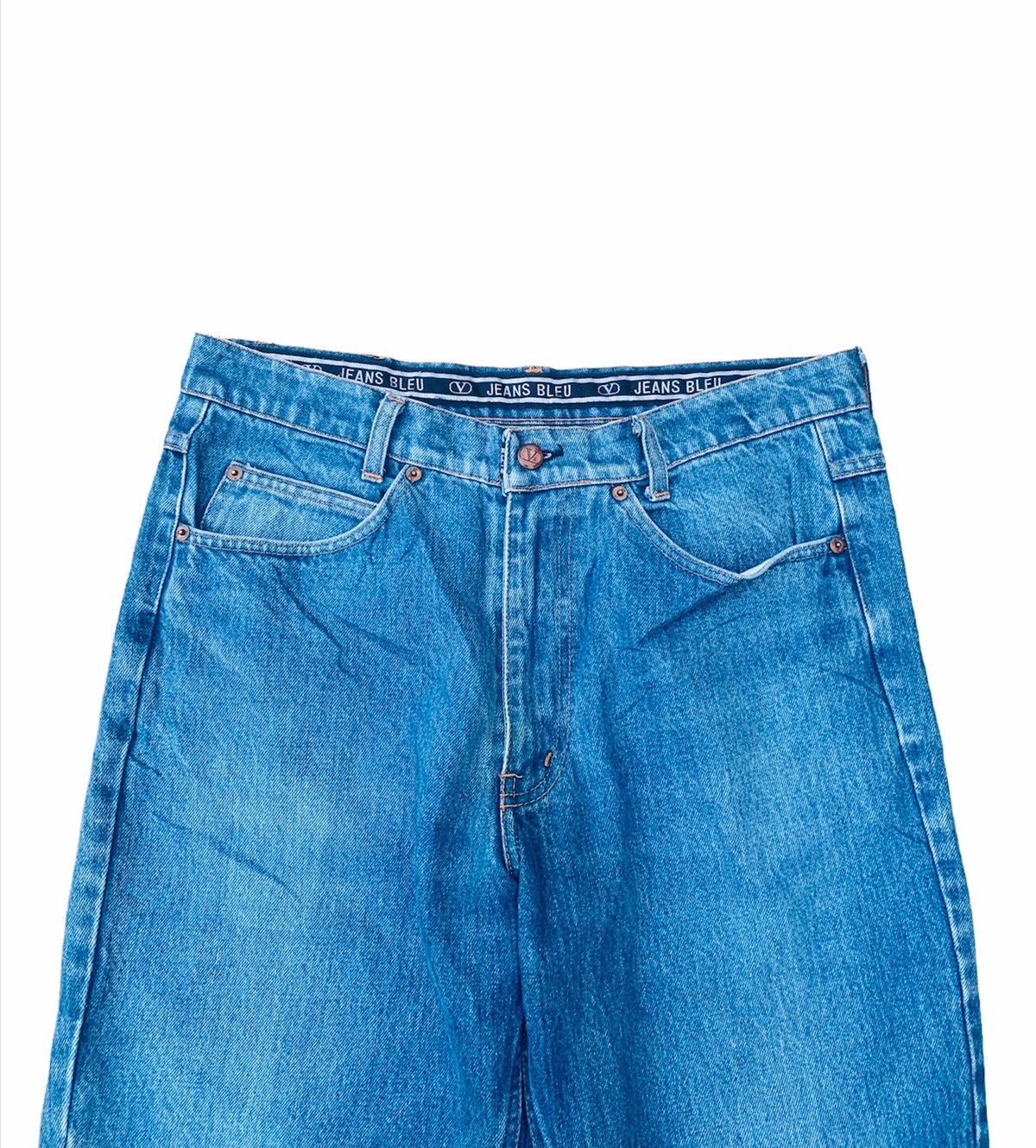 Valentino × Vintage Vintage Valentino Garavani washed denim pants made in Italy Size US 35 - 3 Thumbnail