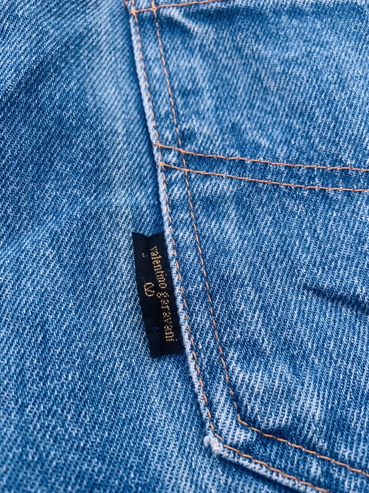 Valentino × Vintage Vintage Valentino Garavani washed denim pants made in Italy Size US 35 - 8 Thumbnail