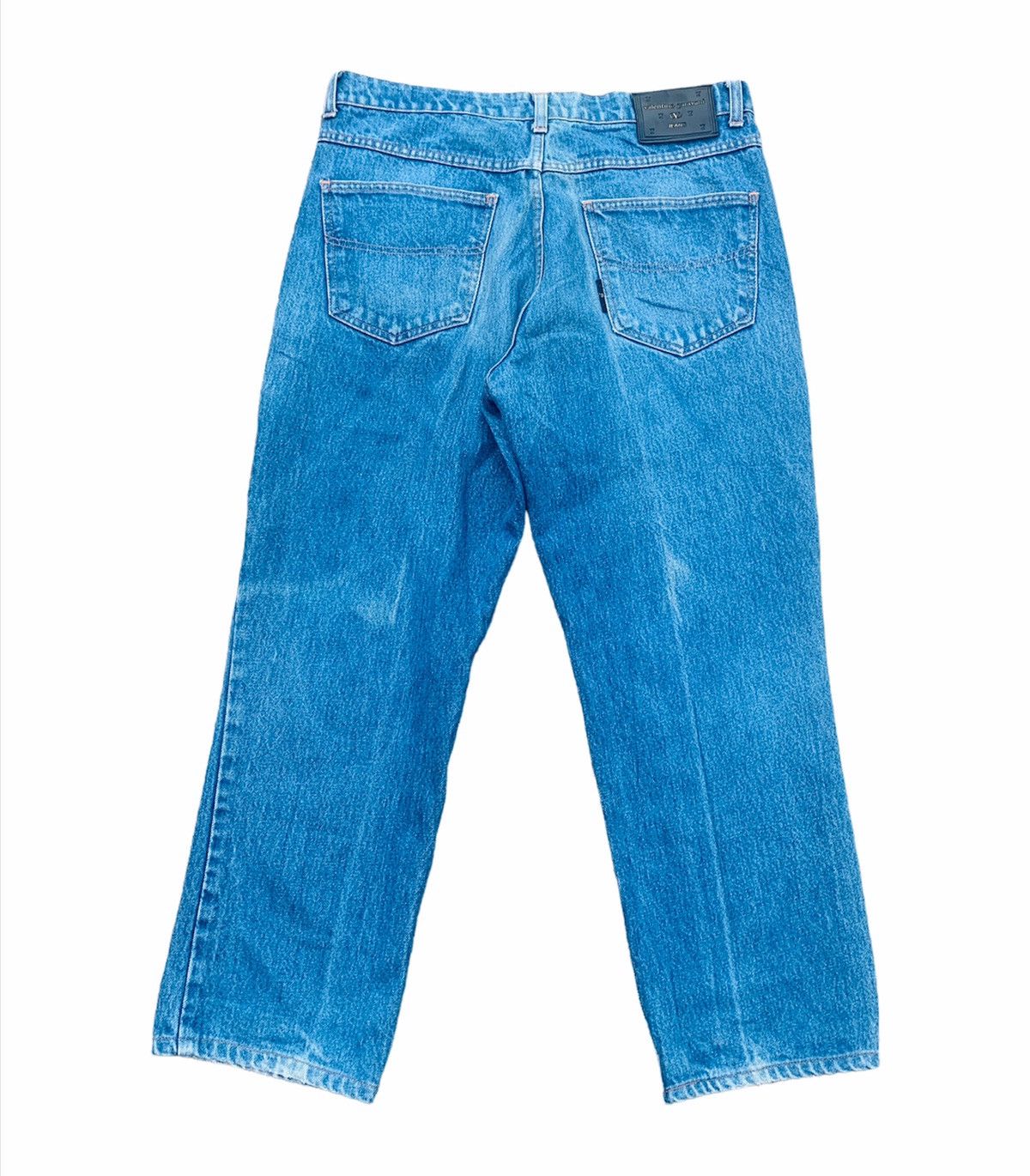 Valentino × Vintage Vintage Valentino Garavani washed denim pants made in Italy Size US 35 - 1 Thumbnail
