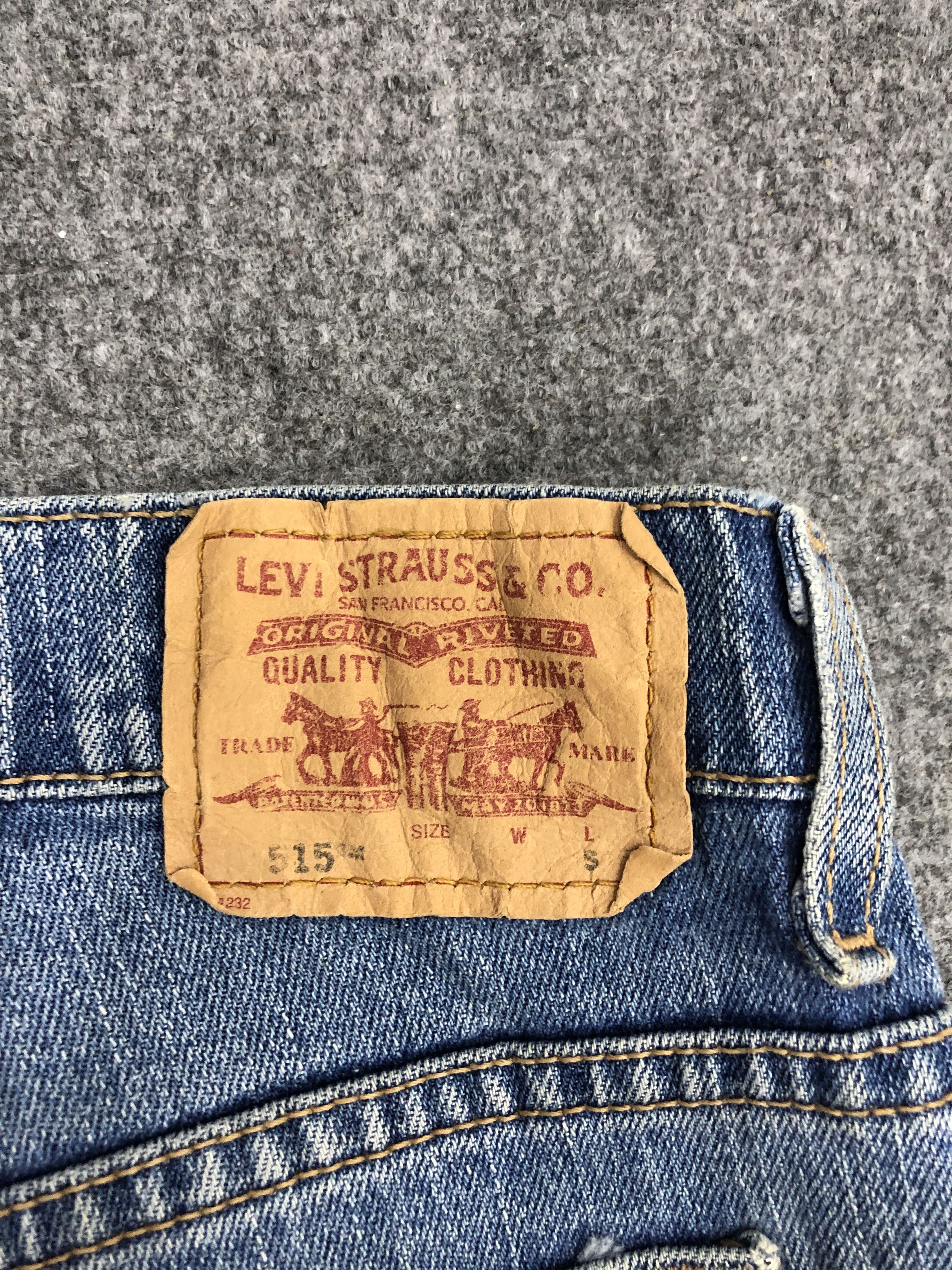 Levi's Vintage Levis 515 Flared Bootcut Women Jeans DP1008 Size US 33 - 5 Thumbnail