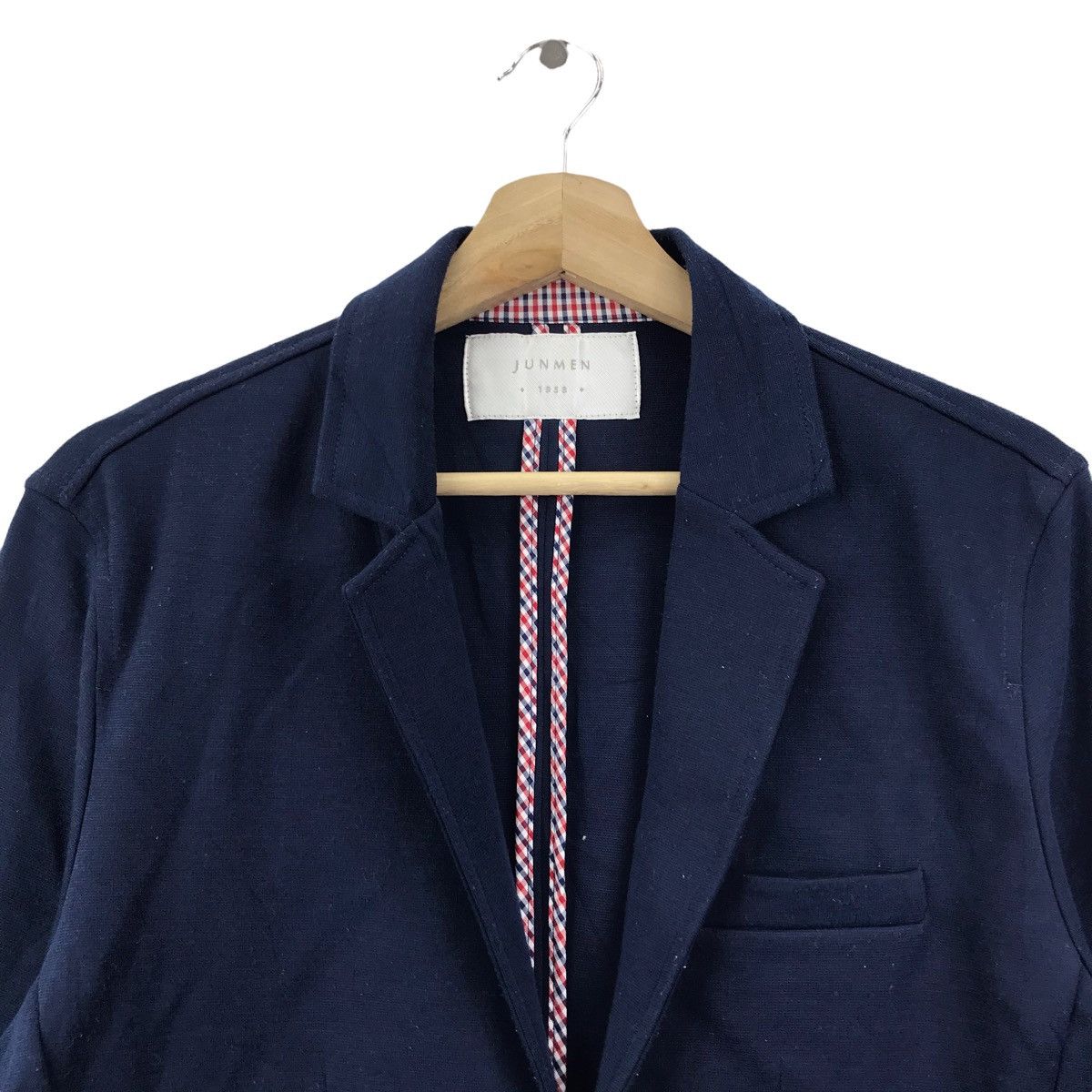 Jun Takahashi JUNMEN 1956 Jun Takahashi Japanese Brand Navy WoolCoatJacket Size US S / EU 44-46 / 1 - 2 Thumbnail
