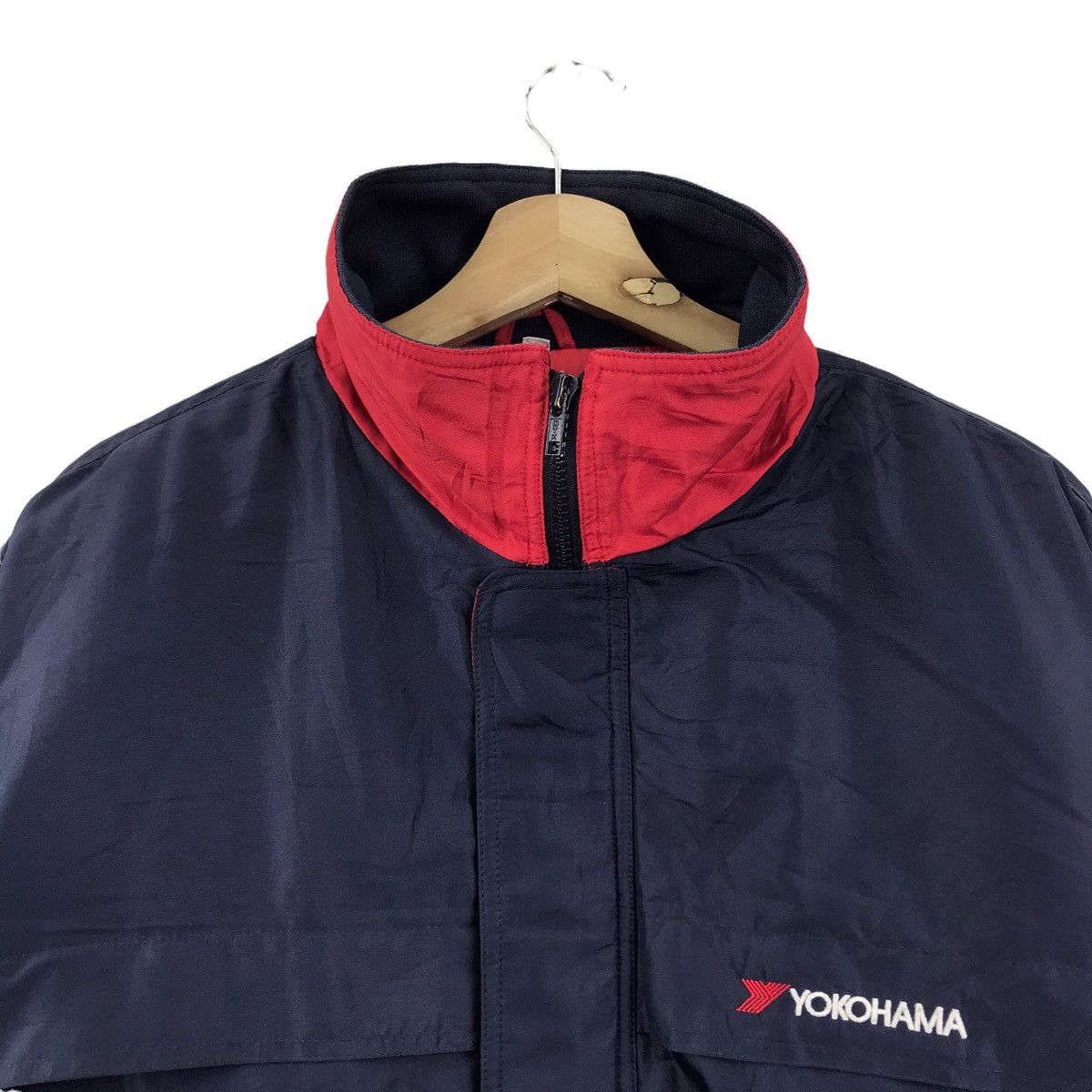 Japanese Brand YOKOHAMA Racing Team Formula One F1 Bomber Jacket Size US XL / EU 56 / 4 - 4 Thumbnail