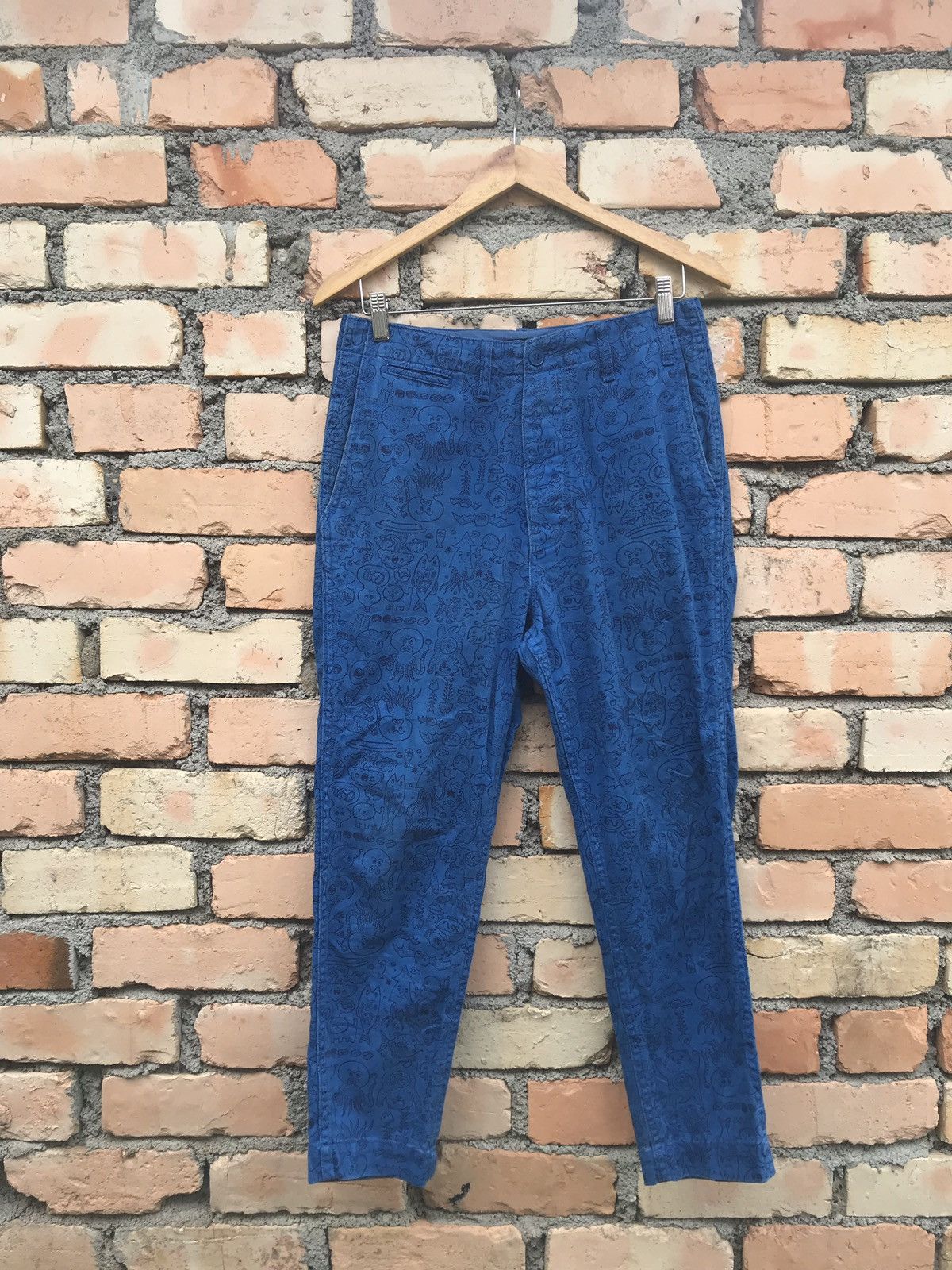 Issey Miyake × Ne-Net × Vintage Vintage ne-net issey miyake brand fullprinted pants Size US 30 / EU 46 - 4 Thumbnail