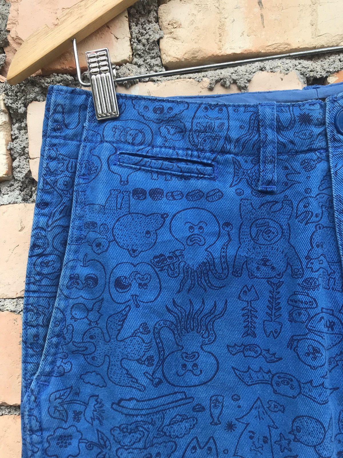 Issey Miyake × Ne-Net × Vintage Vintage ne-net issey miyake brand fullprinted pants Size US 30 / EU 46 - 10 Thumbnail