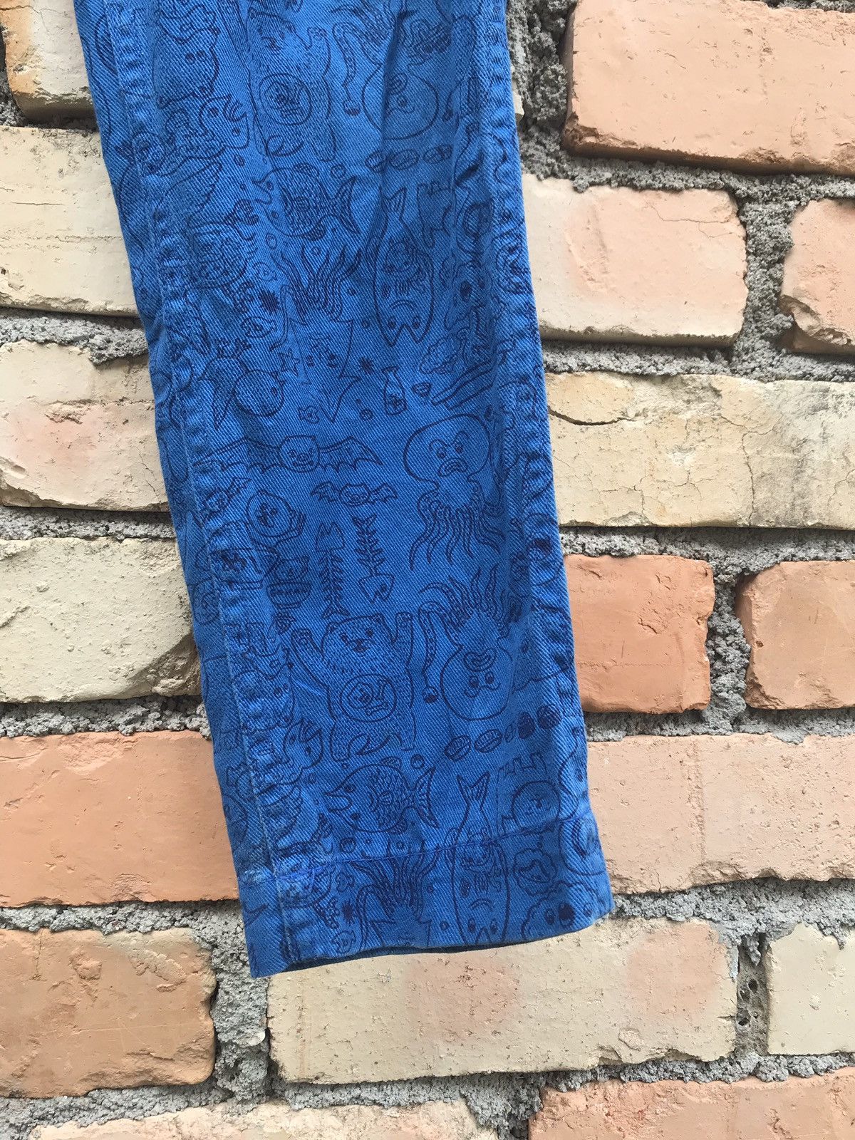 Issey Miyake × Ne-Net × Vintage Vintage ne-net issey miyake brand fullprinted pants Size US 30 / EU 46 - 9 Thumbnail