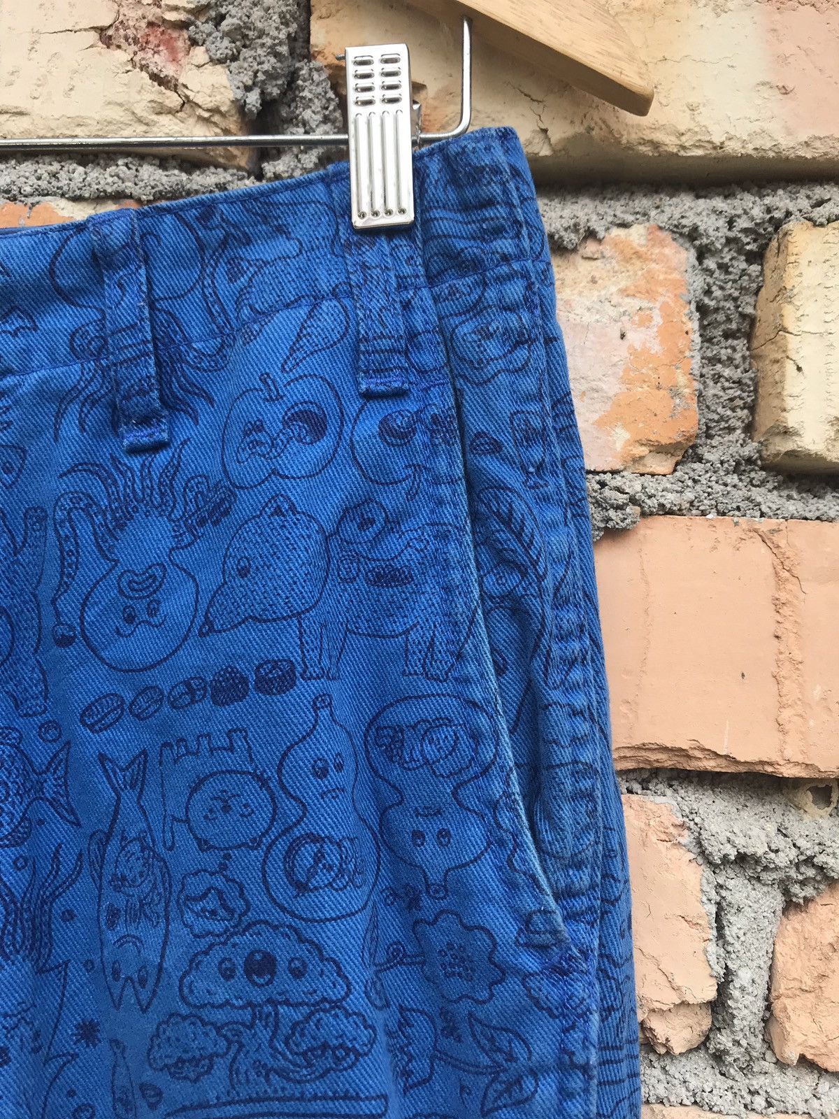 Issey Miyake × Ne-Net × Vintage Vintage ne-net issey miyake brand fullprinted pants Size US 30 / EU 46 - 11 Thumbnail