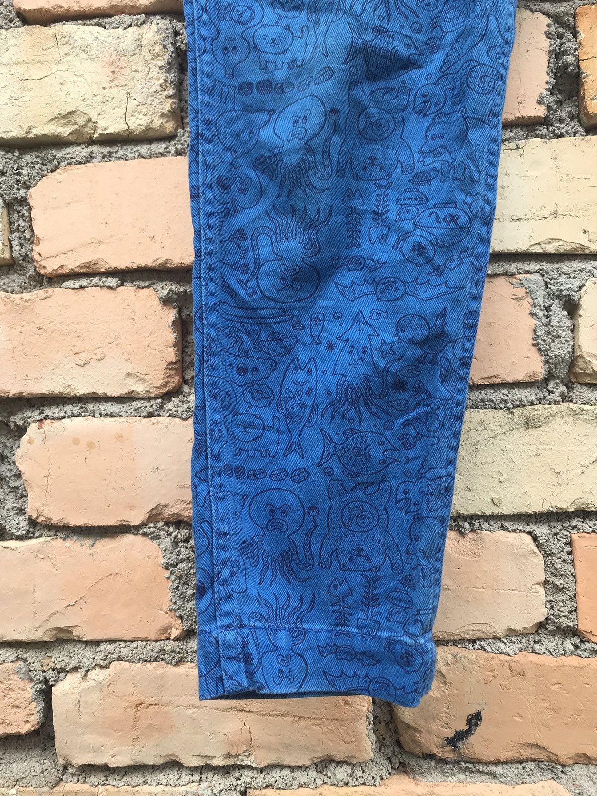 Issey Miyake × Ne-Net × Vintage Vintage ne-net issey miyake brand fullprinted pants Size US 30 / EU 46 - 8 Thumbnail