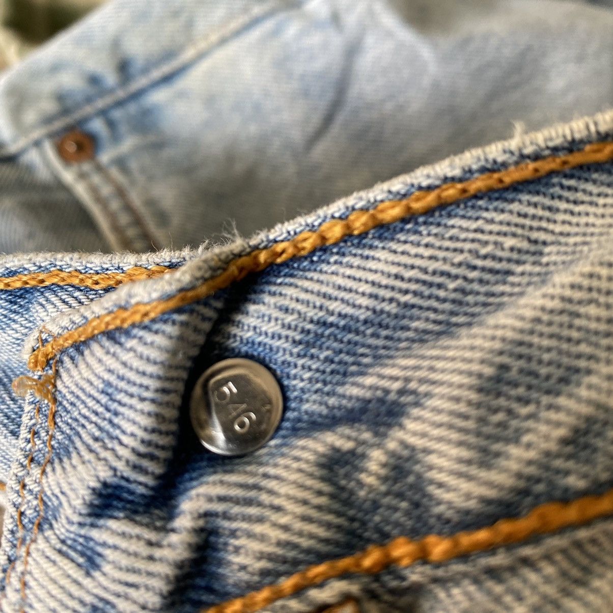 Levi's Vintage Levis 501 Repaired Distressed Patchwork Size US 30 / EU 46 - 14 Thumbnail