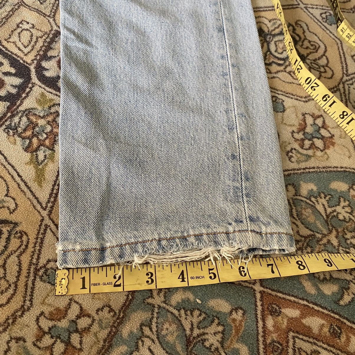 Levi's Vintage Levis 501 Repaired Distressed Patchwork Size US 30 / EU 46 - 22 Thumbnail
