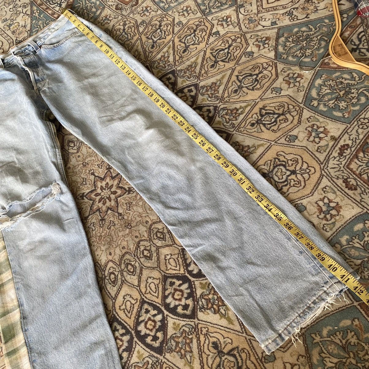 Levi's Vintage Levis 501 Repaired Distressed Patchwork Size US 30 / EU 46 - 18 Thumbnail