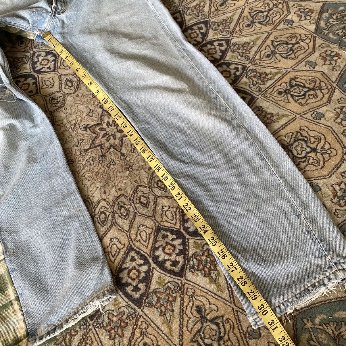 Levi's Vintage Levis 501 Repaired Distressed Patchwork Size US 30 / EU 46 - 19 Thumbnail