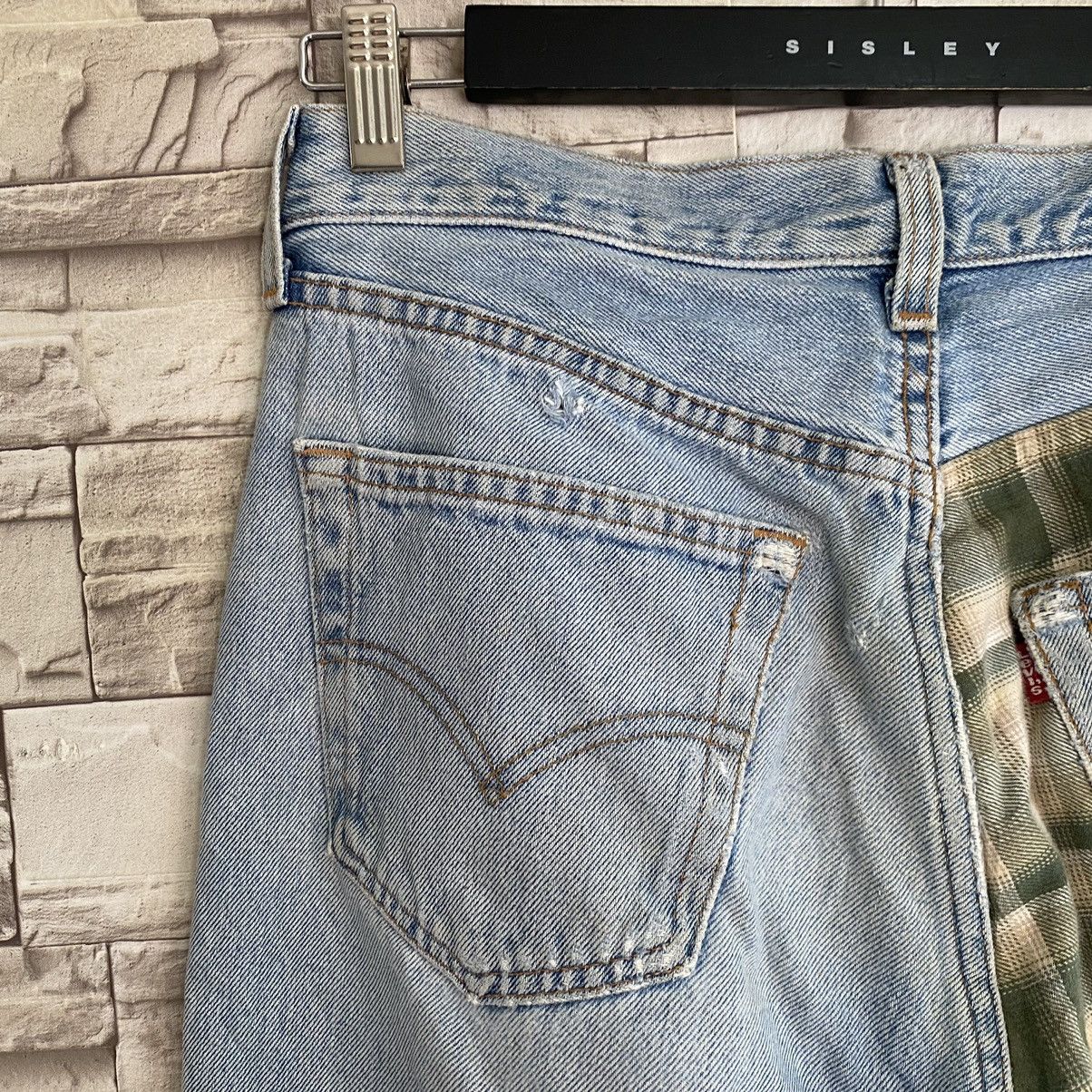 Levi's Vintage Levis 501 Repaired Distressed Patchwork Size US 30 / EU 46 - 12 Thumbnail