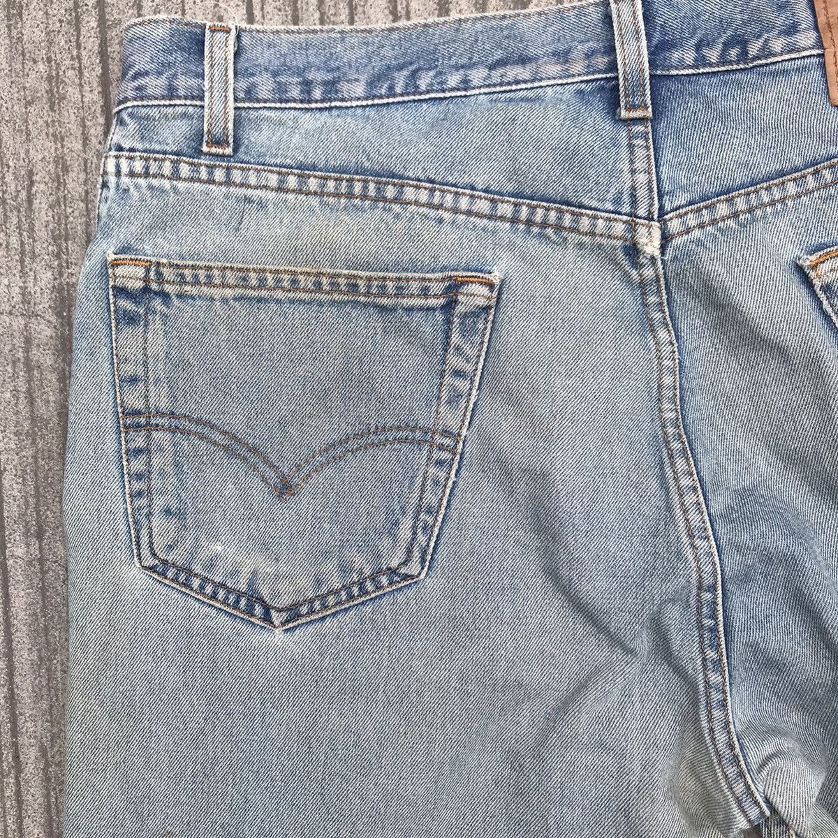 Levi's Vintage 90s Levis 505 Repaired Patchwork Denim Jeans Cobain Size US 36 / EU 52 - 13 Thumbnail