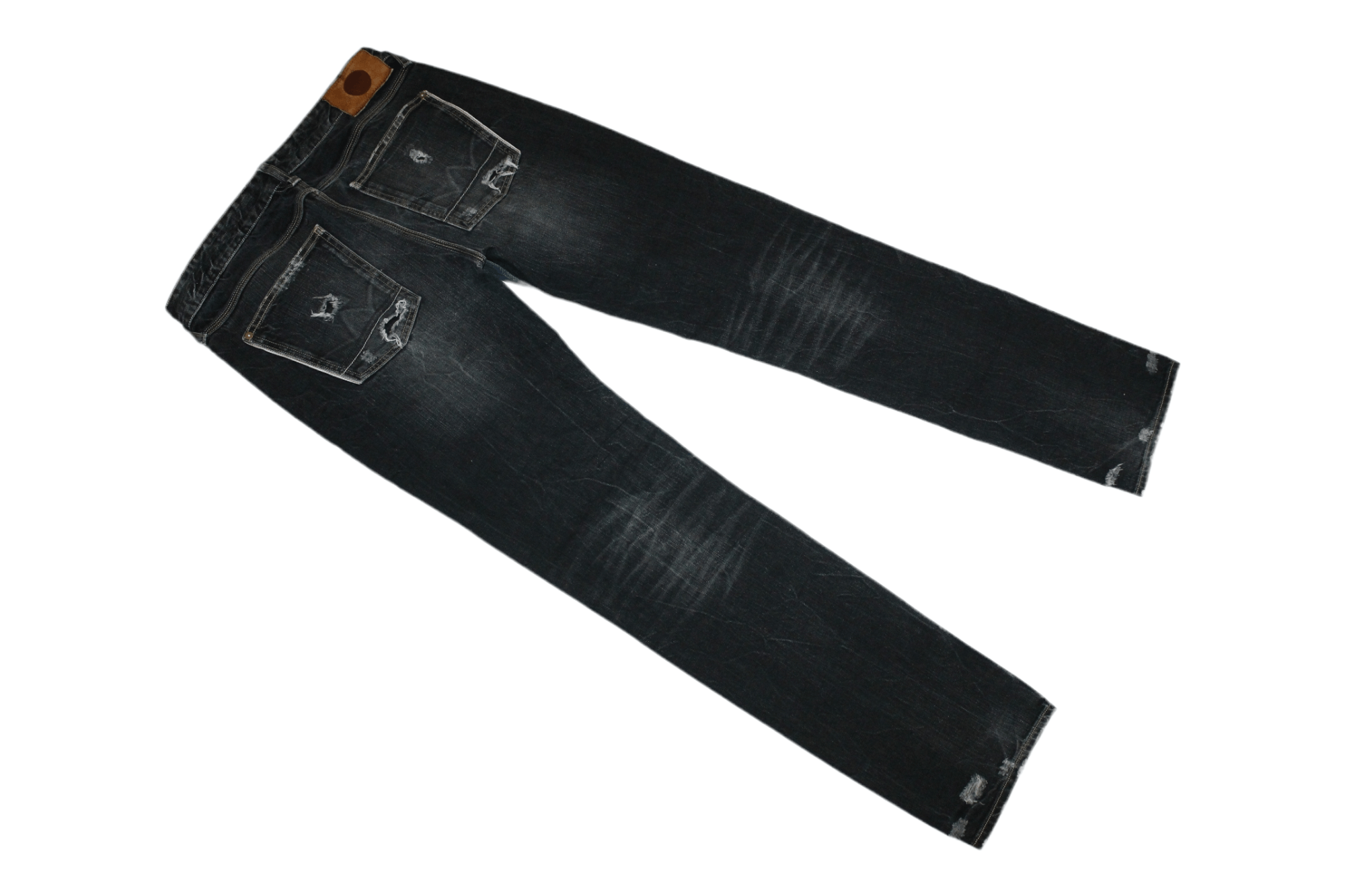 Japan Rags Japan Rags Patchwork Destructive Punk Jeans Visvim Style Size US 34 / EU 50 - 3 Thumbnail