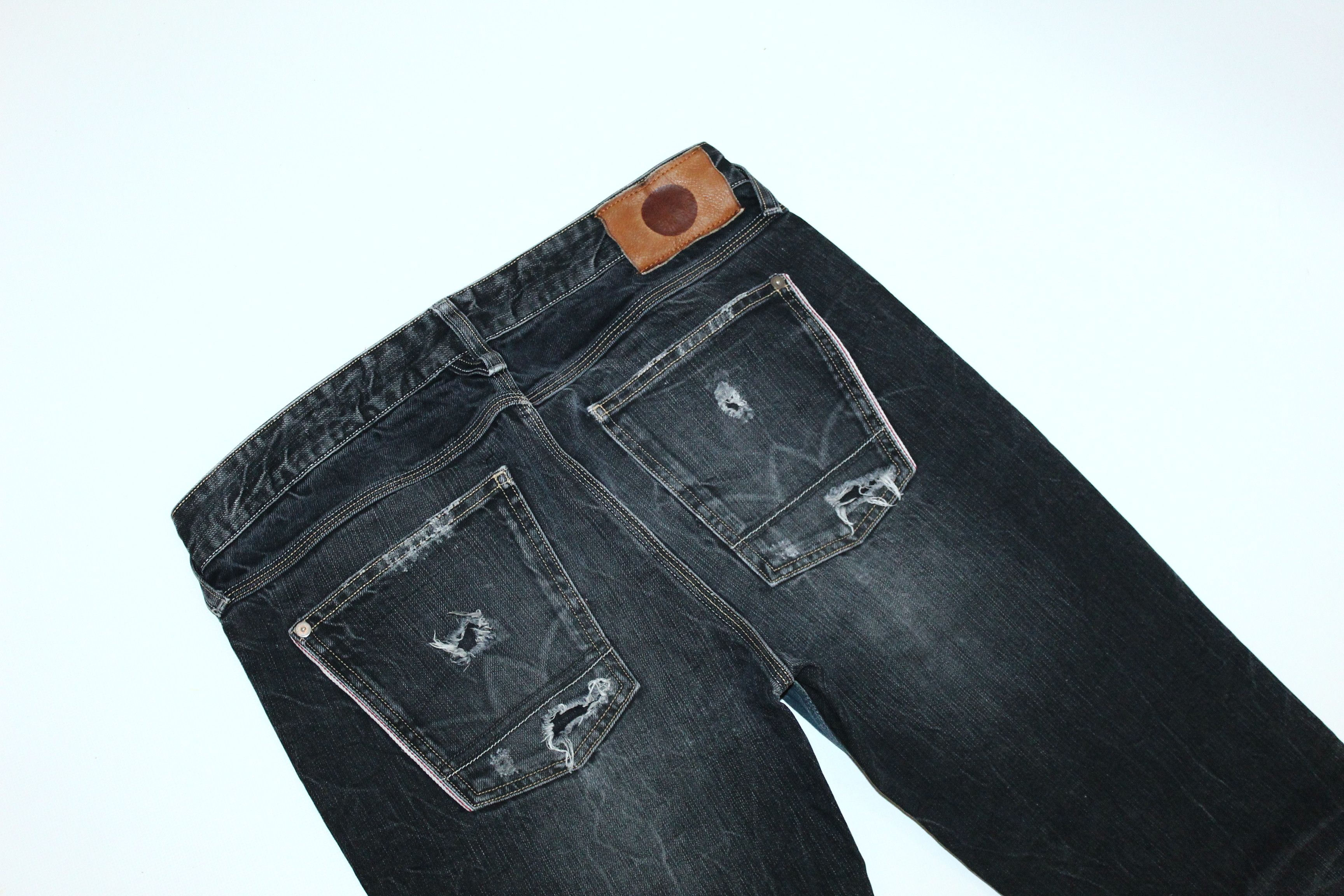 Japan Rags Japan Rags Patchwork Destructive Punk Jeans Visvim Style Size US 34 / EU 50 - 11 Thumbnail