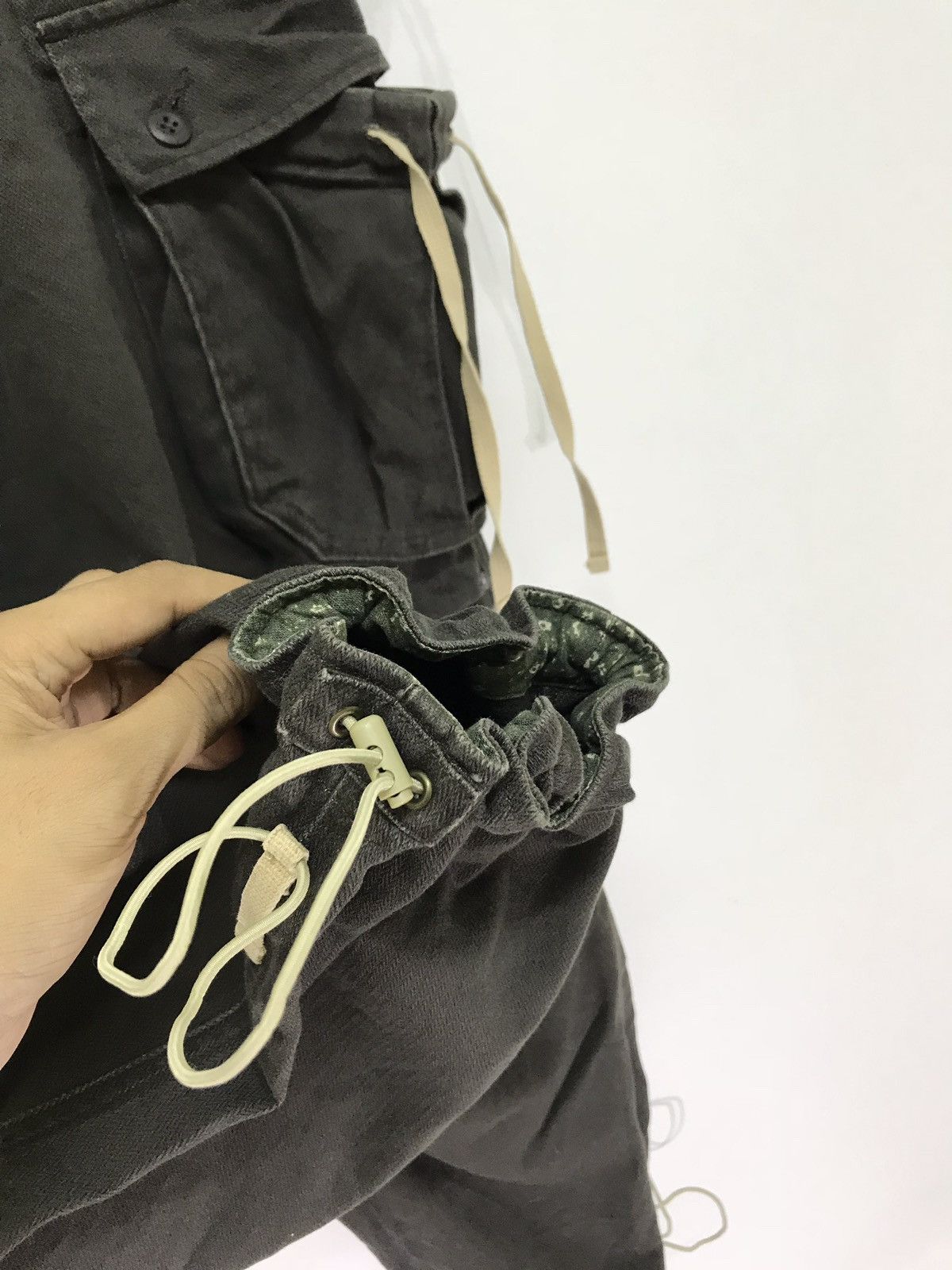 Japanese Brand Japan Brand Sunny Clouds Cargo Pant Baggy Wide Herringbones Size US 32 / EU 48 - 3 Thumbnail