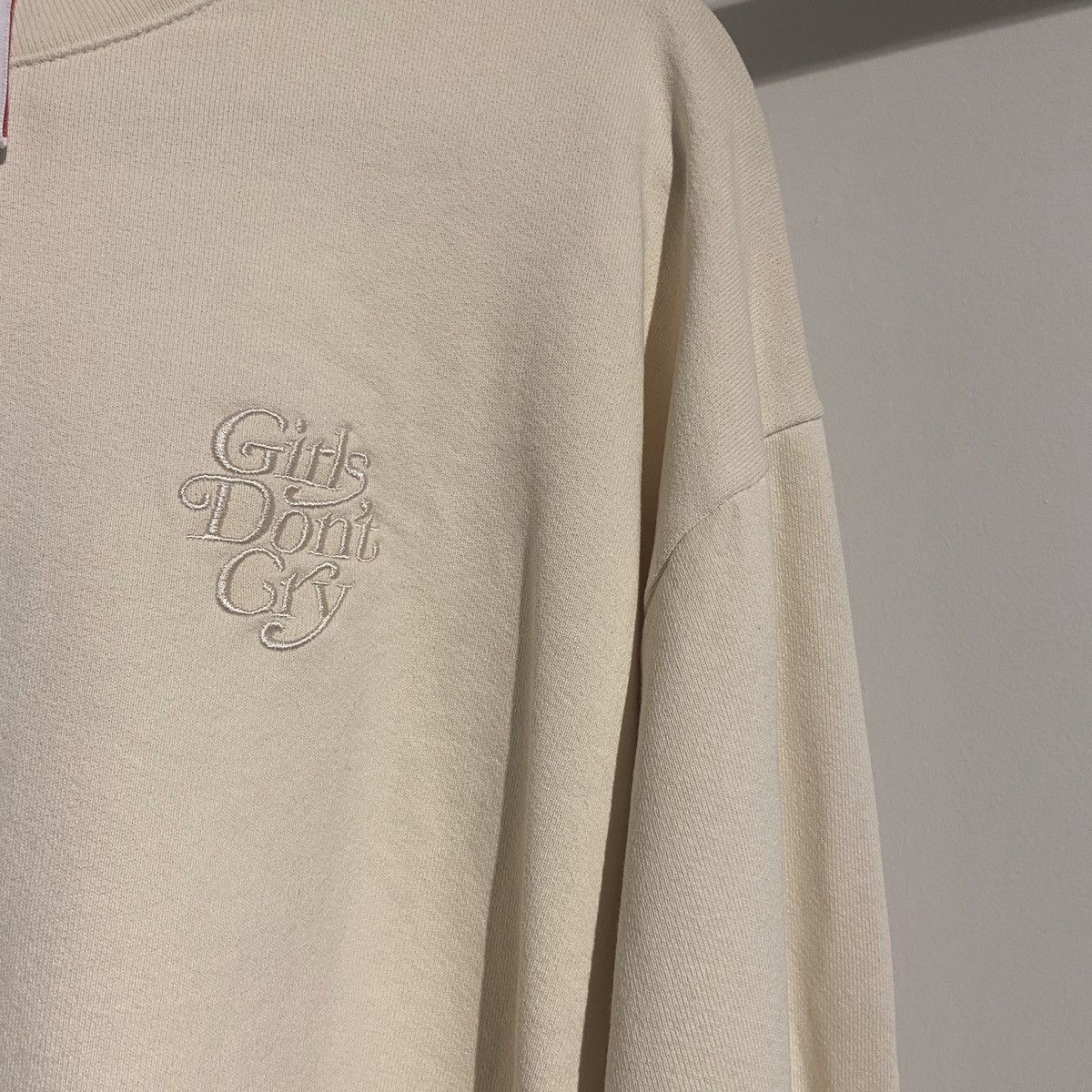 Girls Don't Cry Rare FW19 Girls Dont Cry Tonal Crew Neck Sweater Size US L / EU 52-54 / 3 - 2 Thumbnail