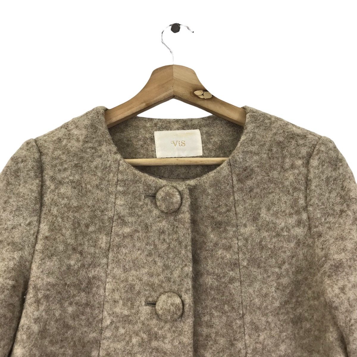 Japanese Brand VIS Japanese Brand Beige Parka Coat Jacket Size US XS / EU 42 / 0 - 2 Thumbnail