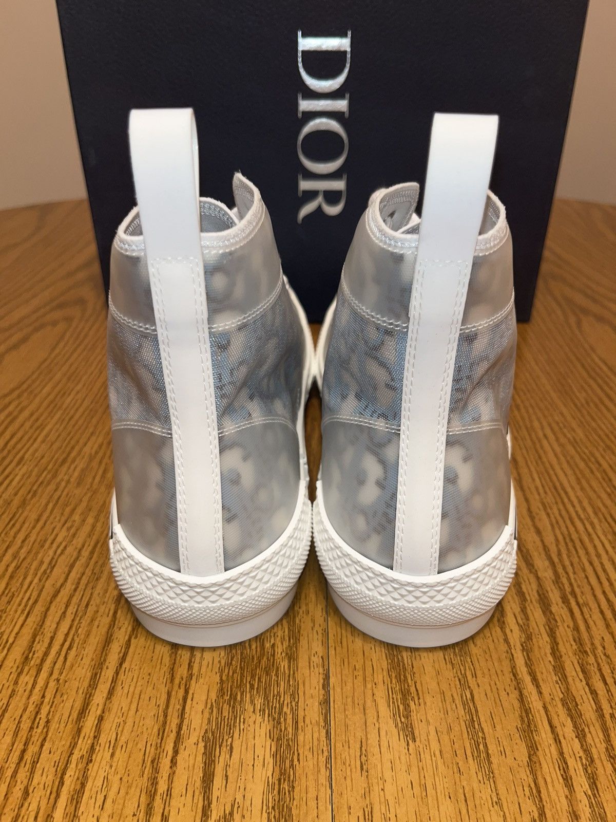 Dior Dior B23 Oblique Pixel High-Top Sneaker Size US 14 / EU 47 - 5 Thumbnail
