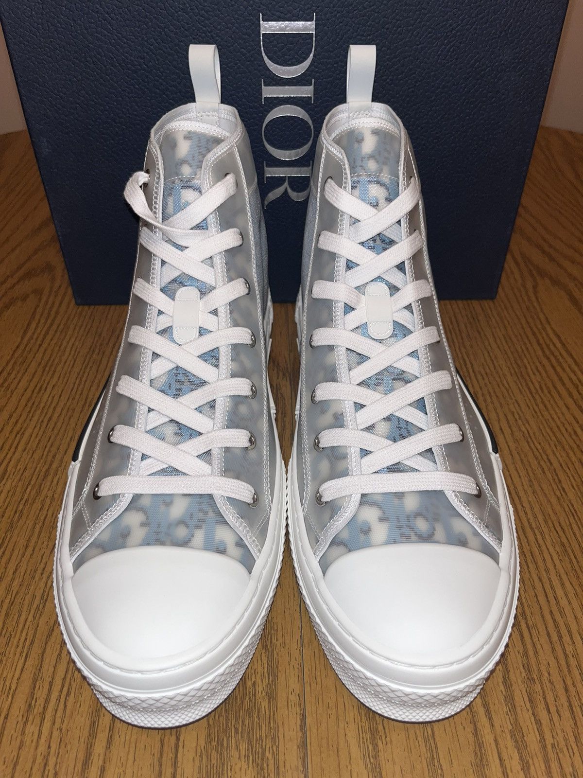 Dior Dior B23 Oblique Pixel High-Top Sneaker Size US 14 / EU 47 - 2 Thumbnail