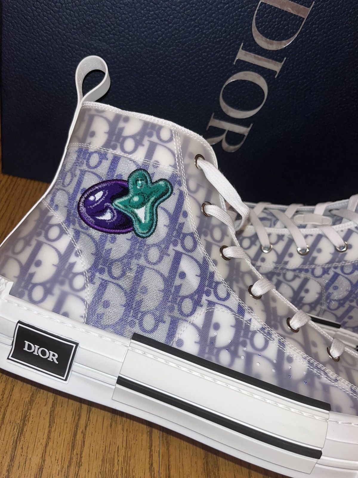 Dior Dior X Kenny Scharf B23 High-Top Sneaker Size US 15 / EU 48 - 6 Thumbnail
