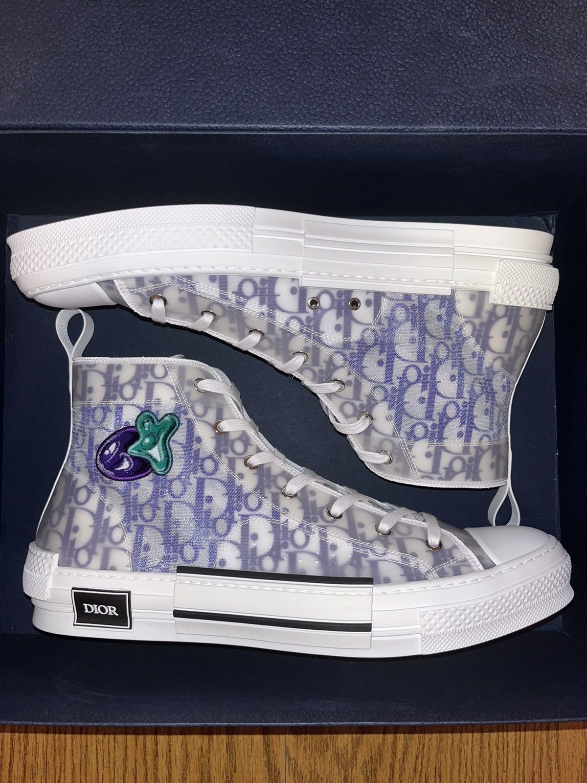 Dior Dior X Kenny Scharf B23 High-Top Sneaker Size US 15 / EU 48 - 1 Thumbnail