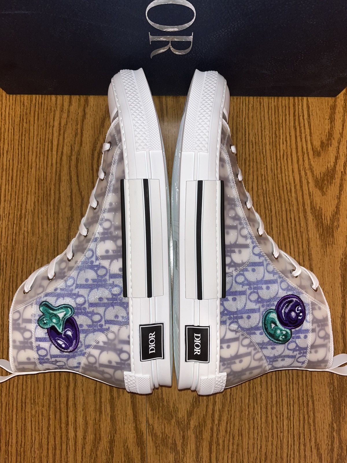 Dior Dior X Kenny Scharf B23 High-Top Sneaker Size US 15 / EU 48 - 3 Thumbnail