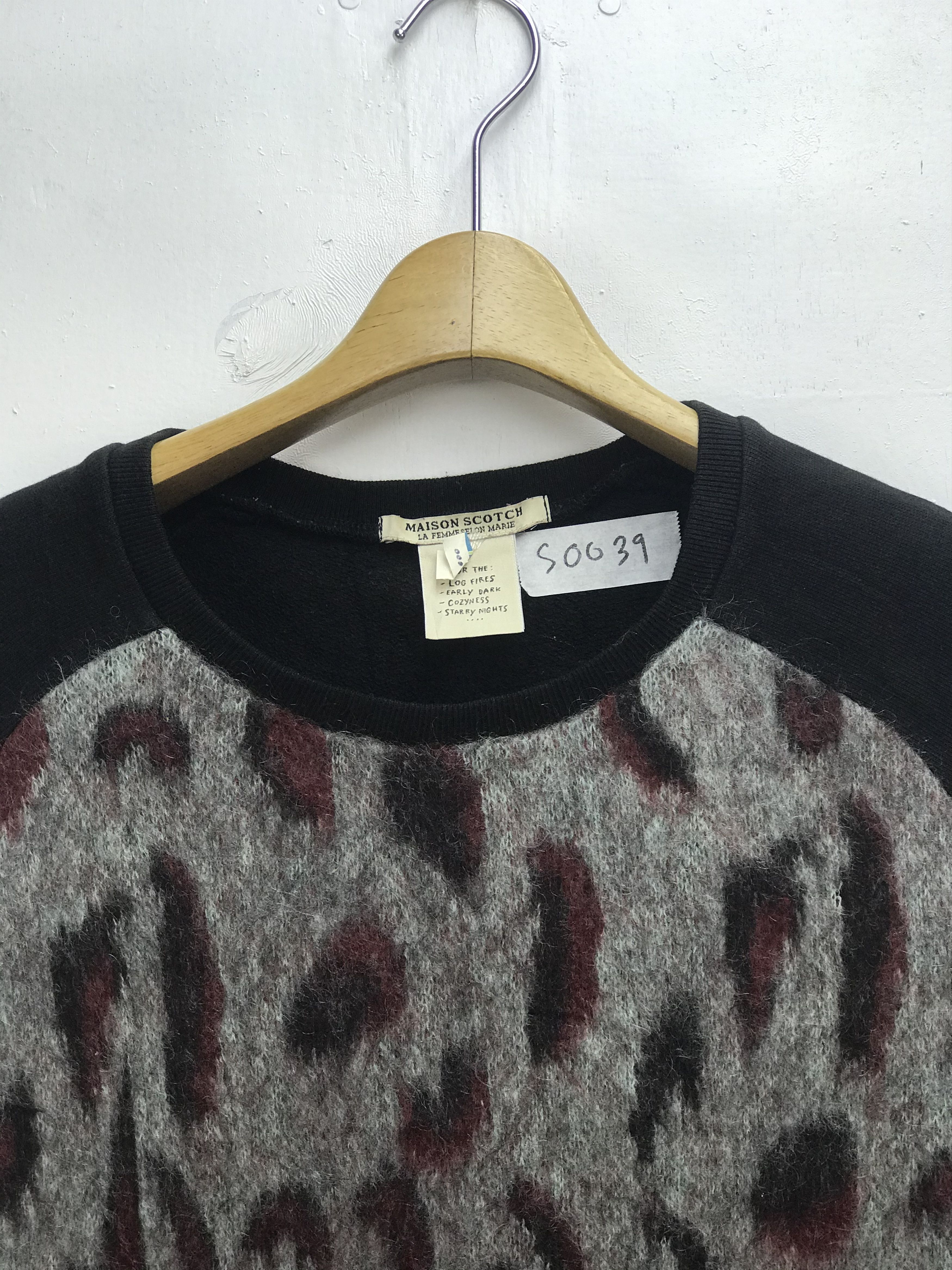 Designer MAISON SCOTCH RARE DESIGN SWEATSHIRT Size US M / EU 48-50 / 2 - 3 Thumbnail