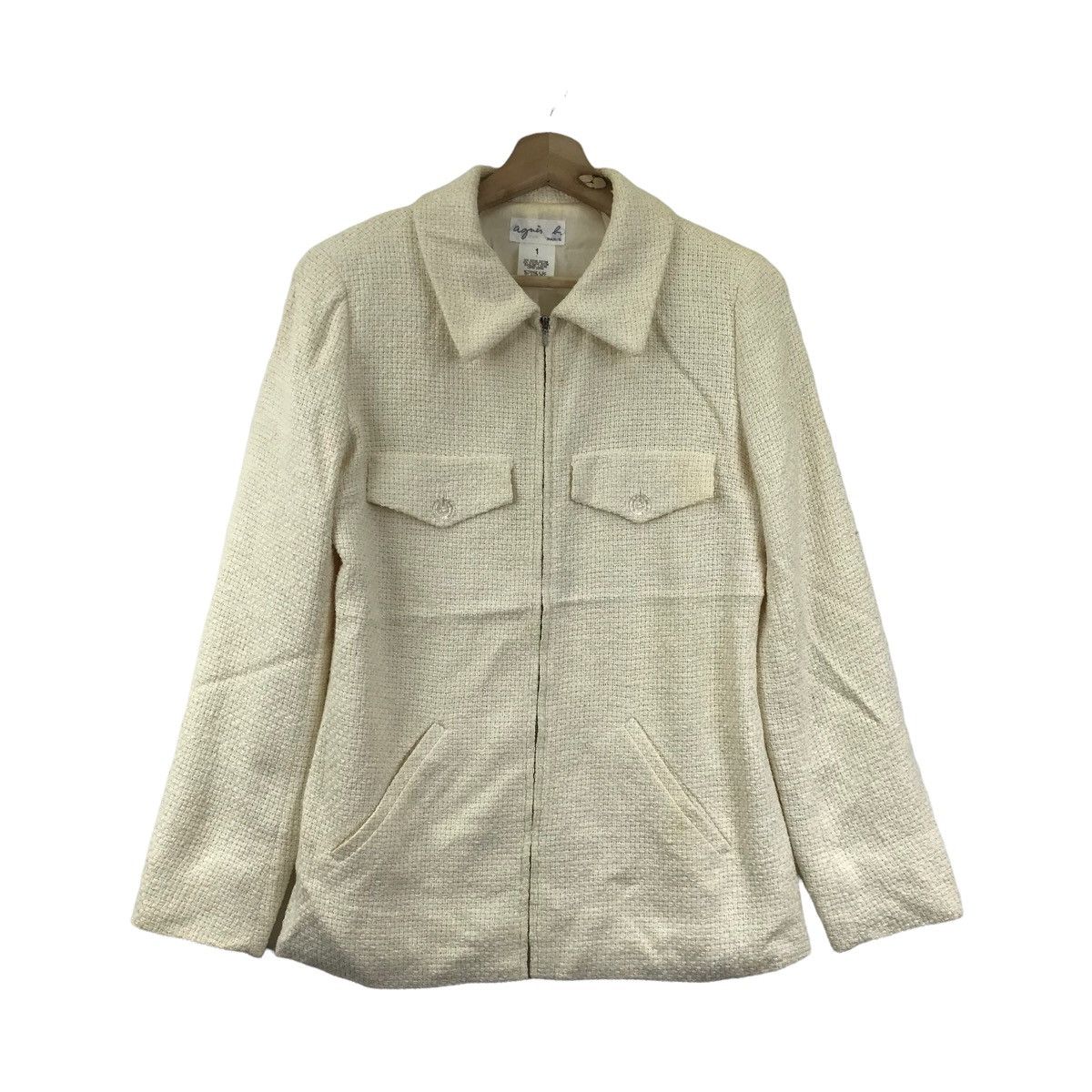 agnes b. AGNES B. PARIS French Designer Brand Coat Jacket Size US XS / EU 42 / 0 - 1 Thumbnail