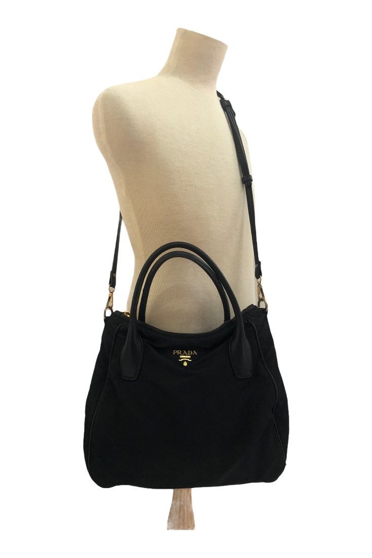 Prada Authentic Prada Nylon Handbag Size ONE SIZE - 4 Thumbnail